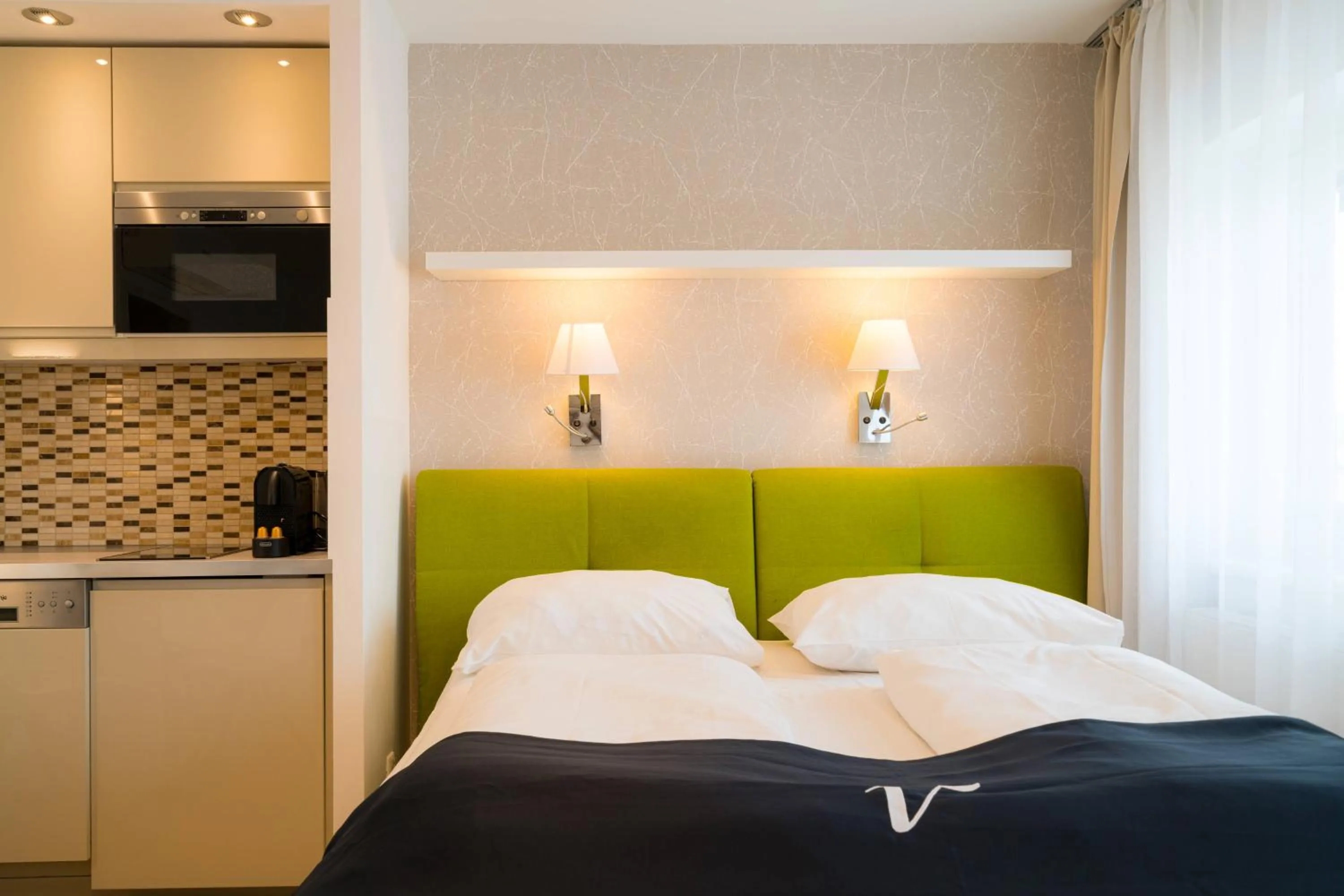 Bed in Vienna Residence, Rochusmarkt - Wien Mitte