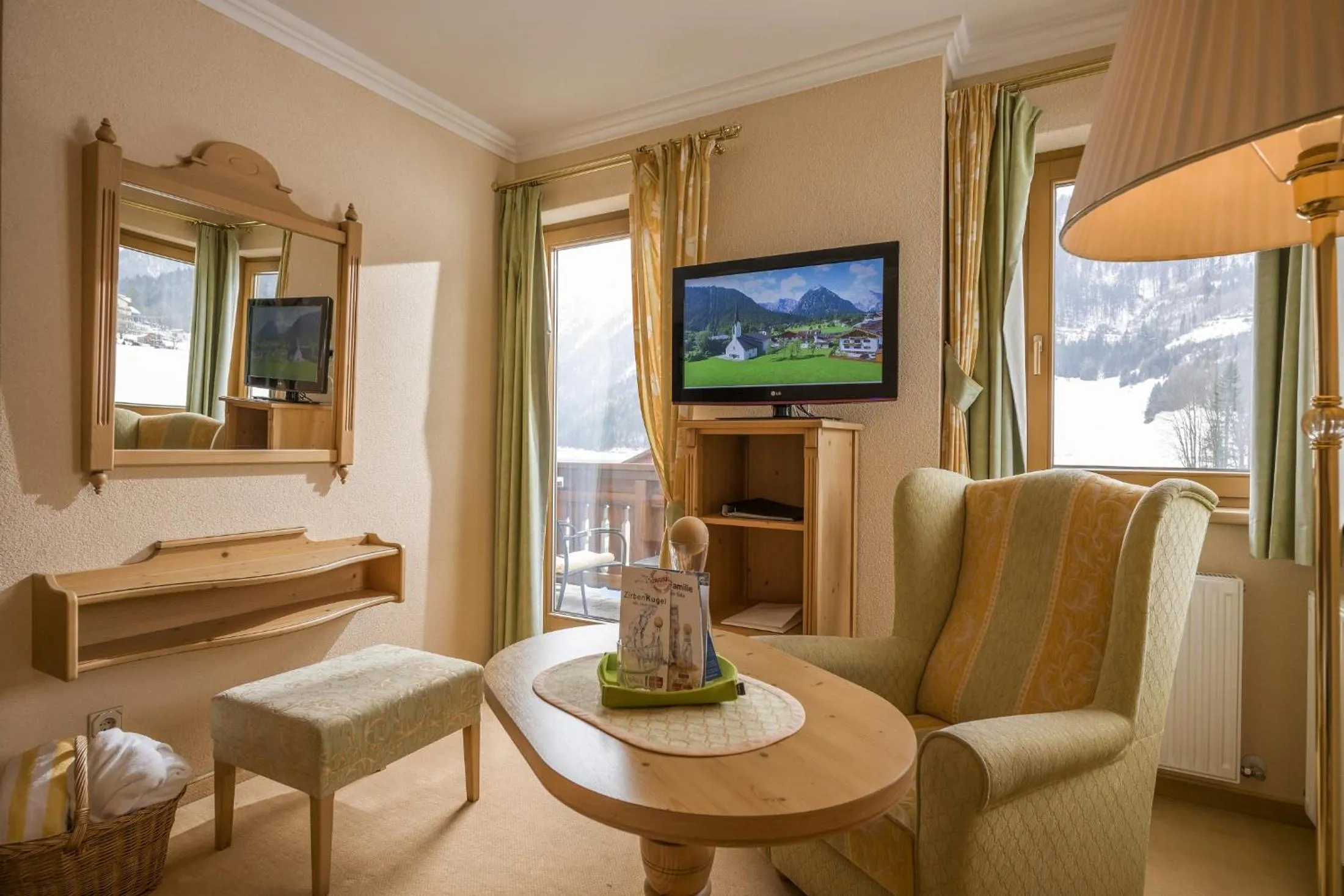 Seating area in Hotel Post am See