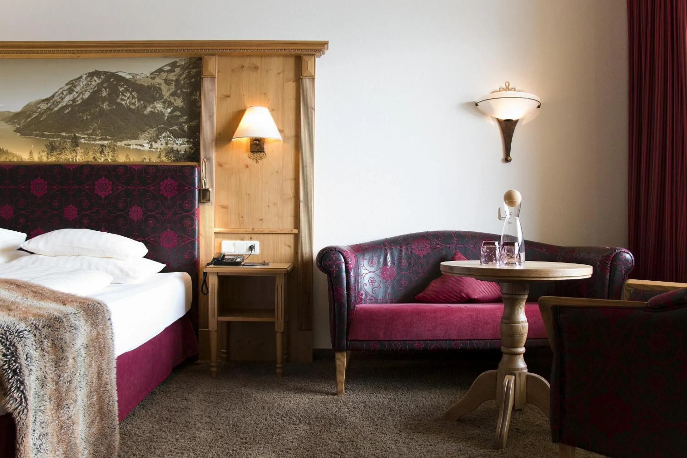 Bed in Hotel Post am See