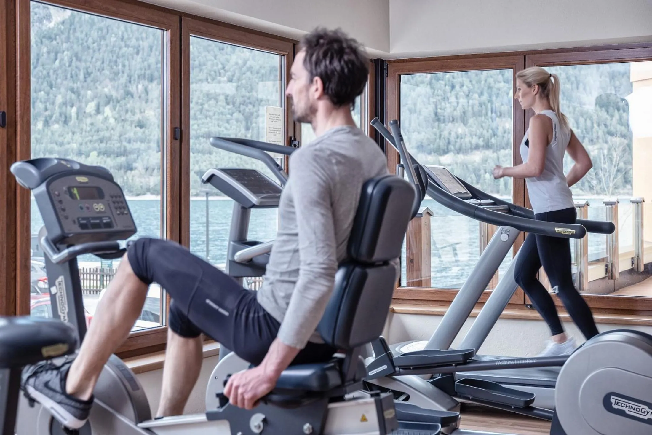 Fitness centre/facilities in Hotel Post am See