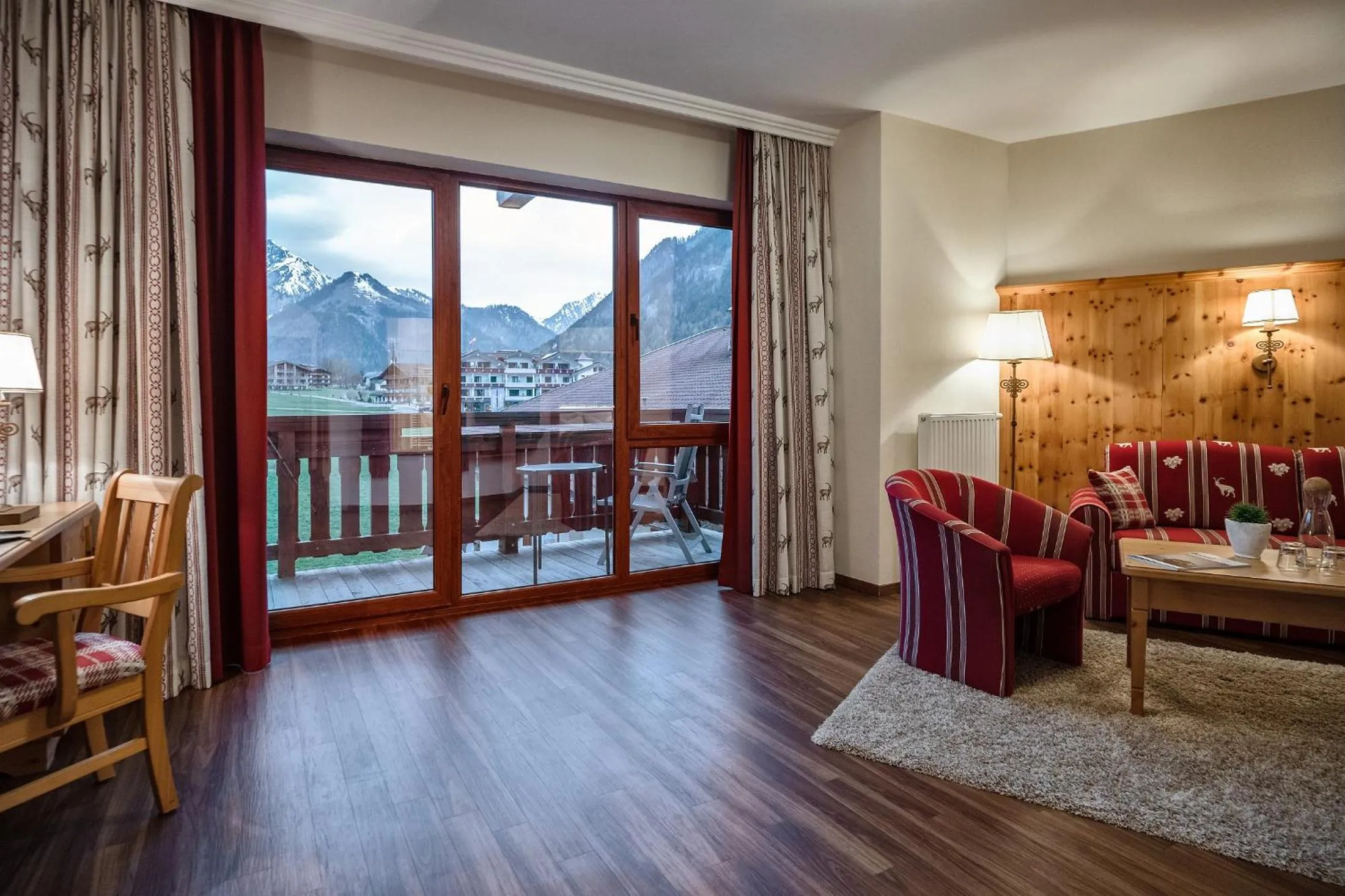 Seating area in Hotel Post am See