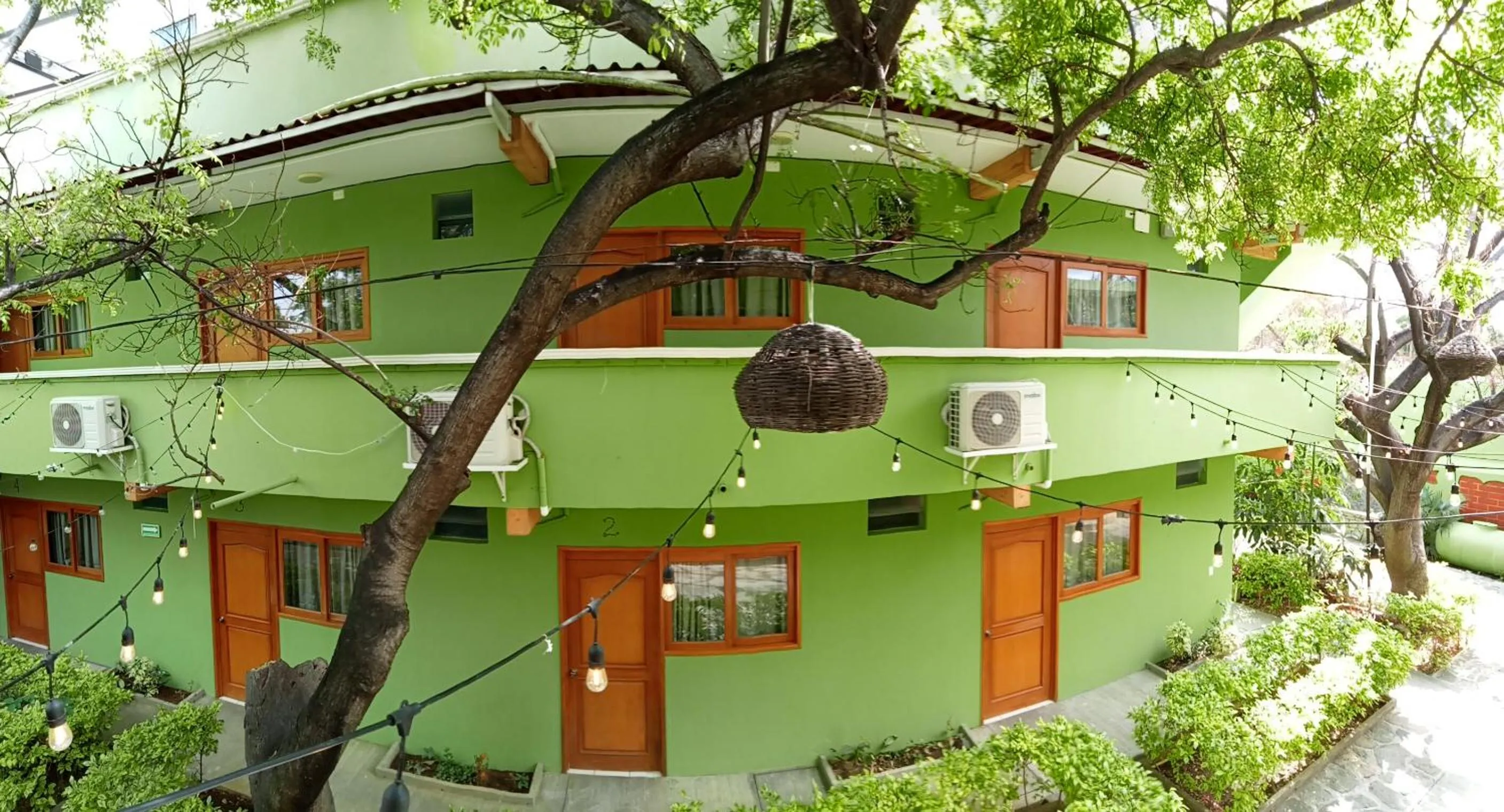 Facade/entrance in Los Ciruelos Oaxaca