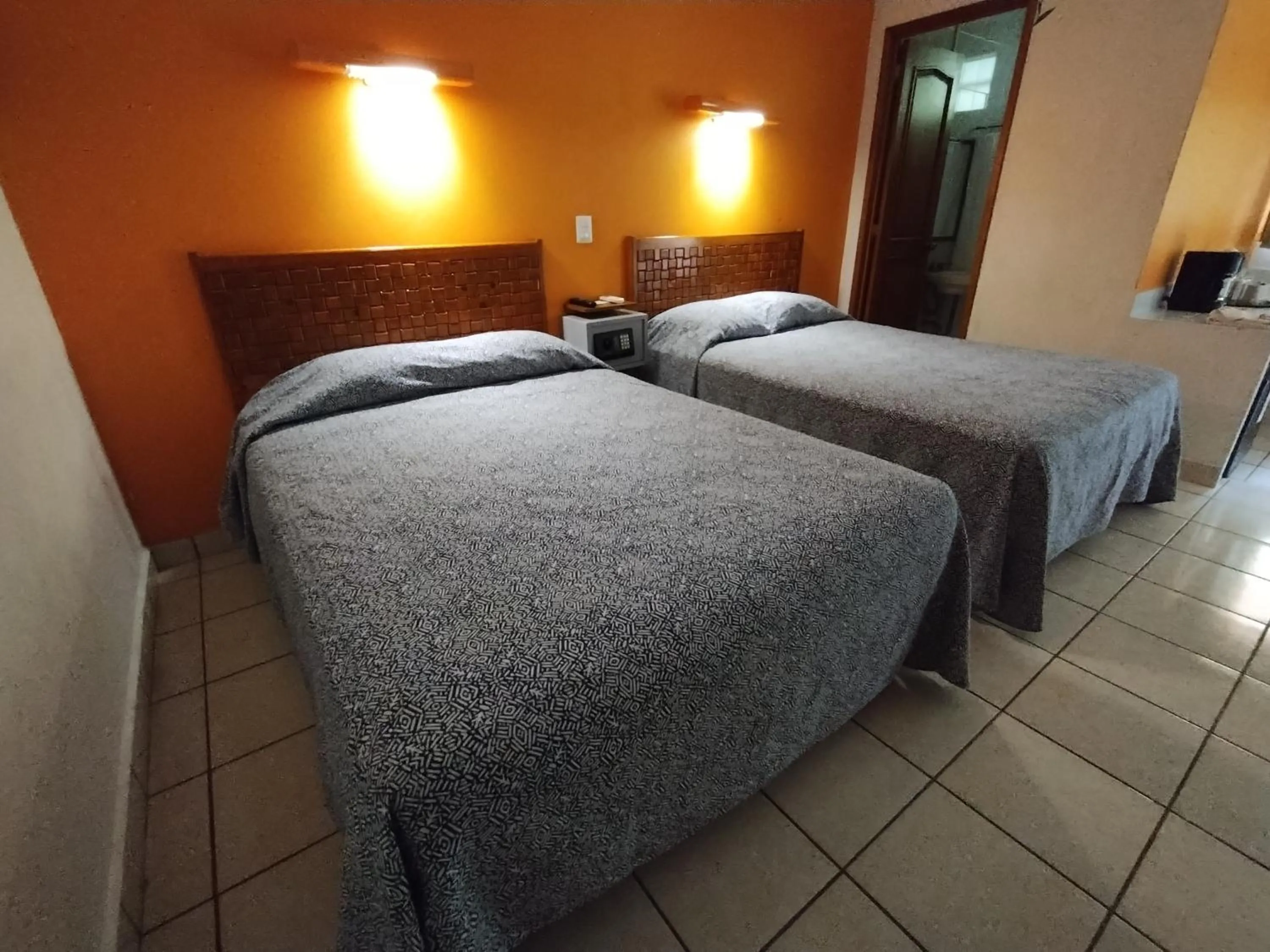 Bed in Los Ciruelos Oaxaca