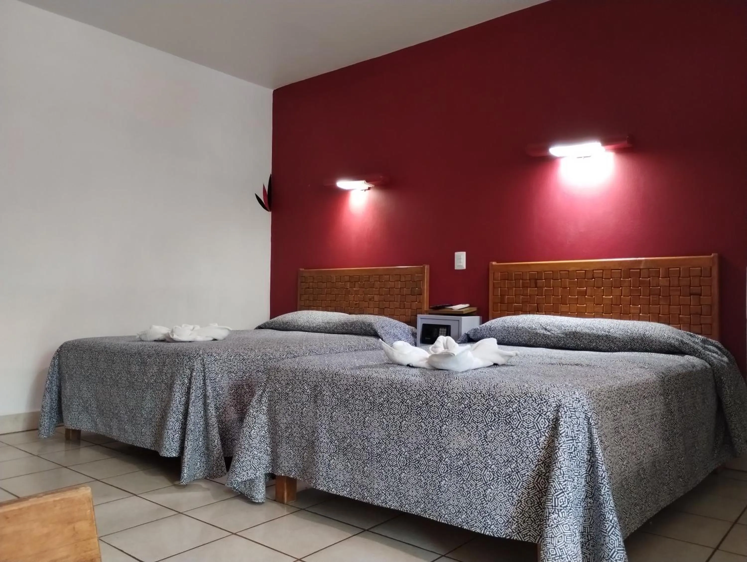 Bed in Los Ciruelos Oaxaca