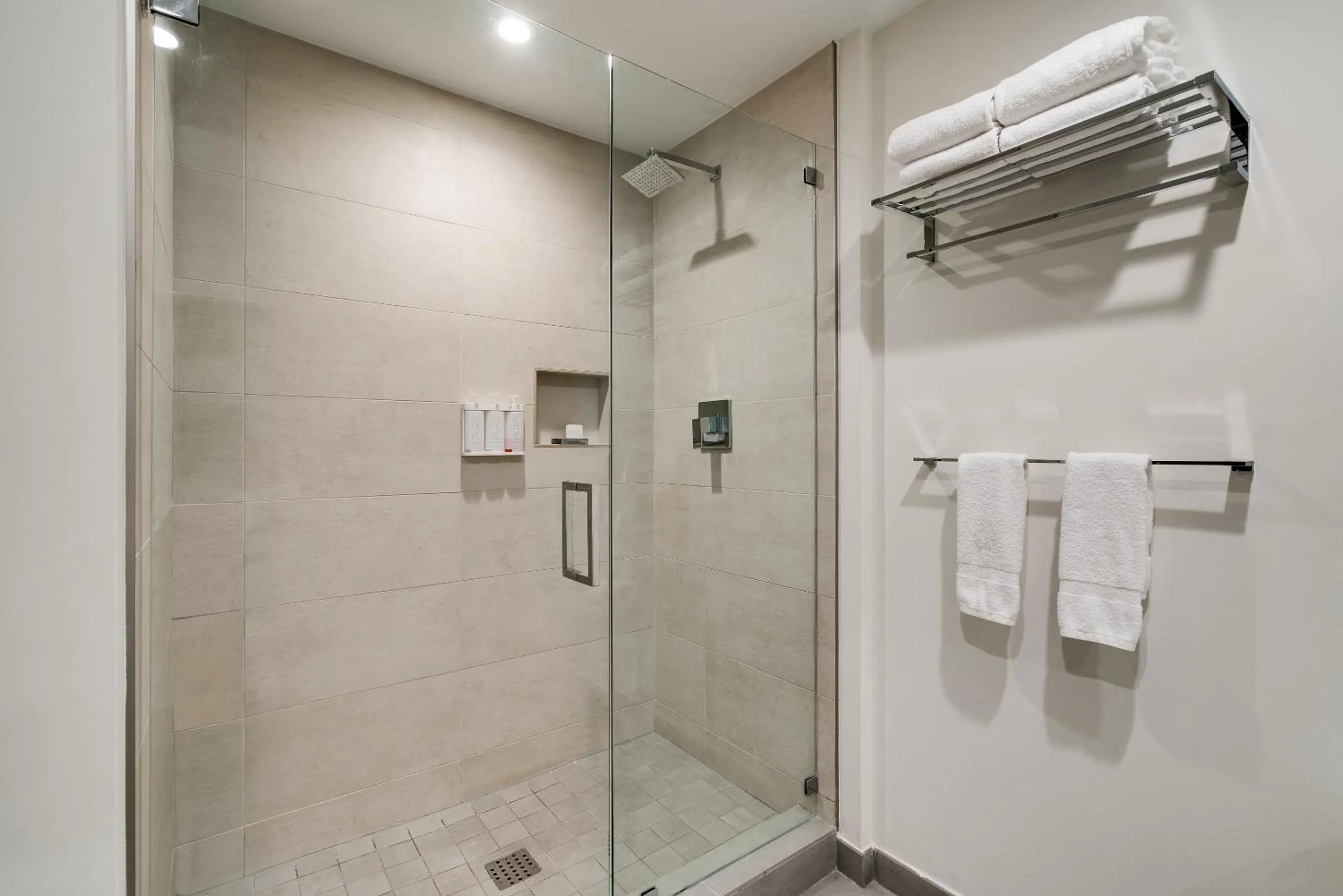 Shower in Costa Hollywood Beach Resort - An All Suite Hotel