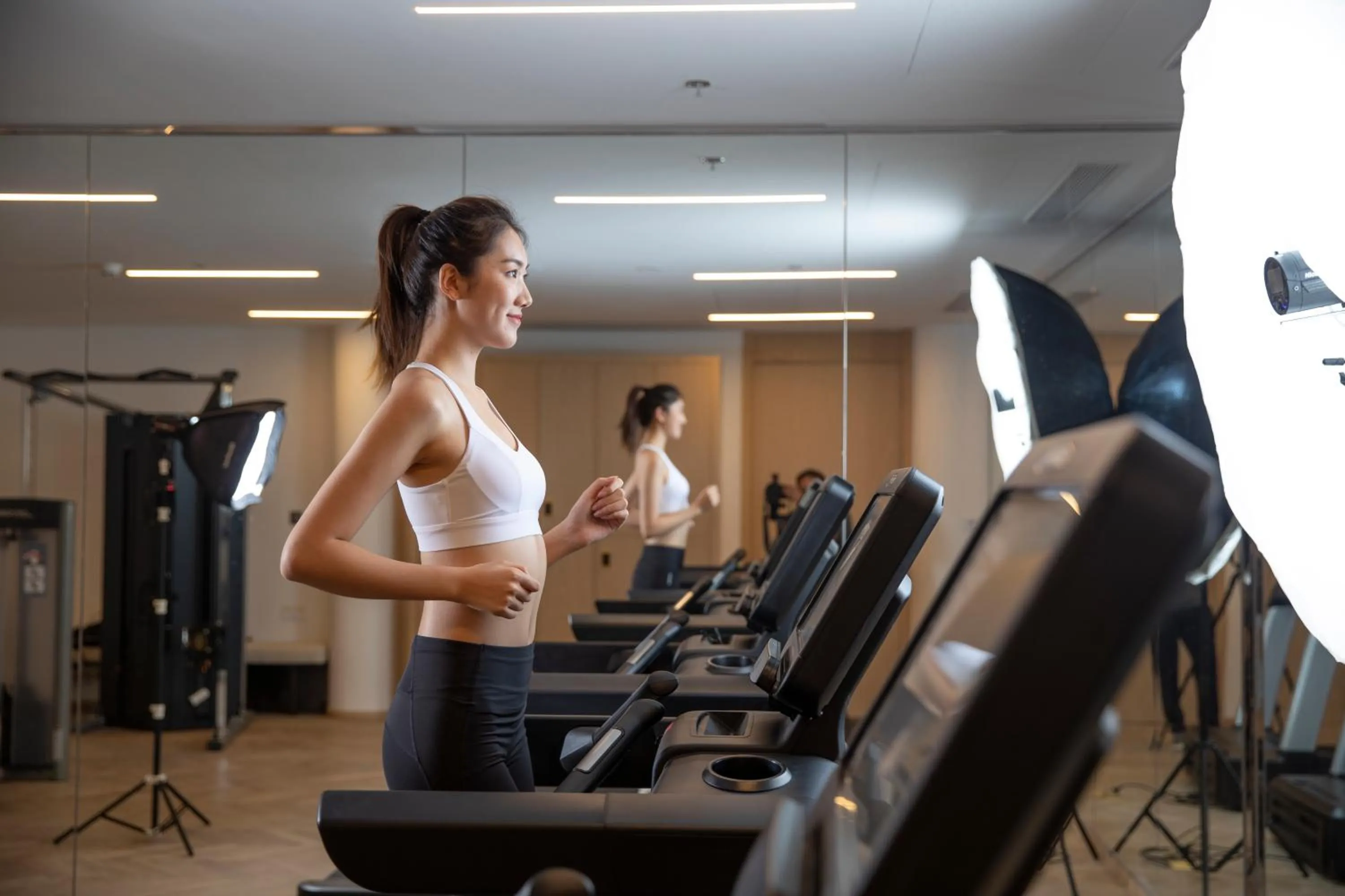 Fitness centre/facilities in Radisson Collection Resort Nanjing