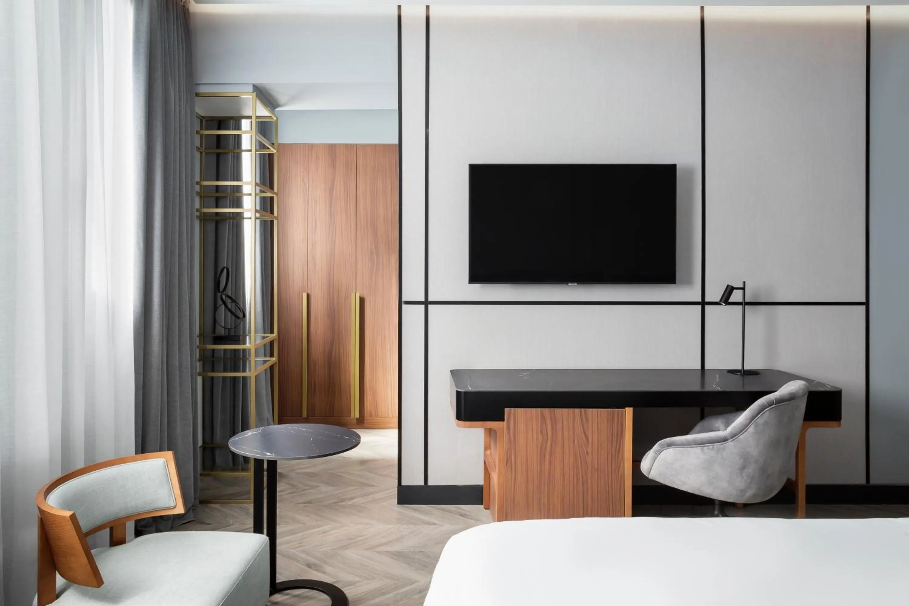 Bedroom, Bed in Radisson Collection Bilbao