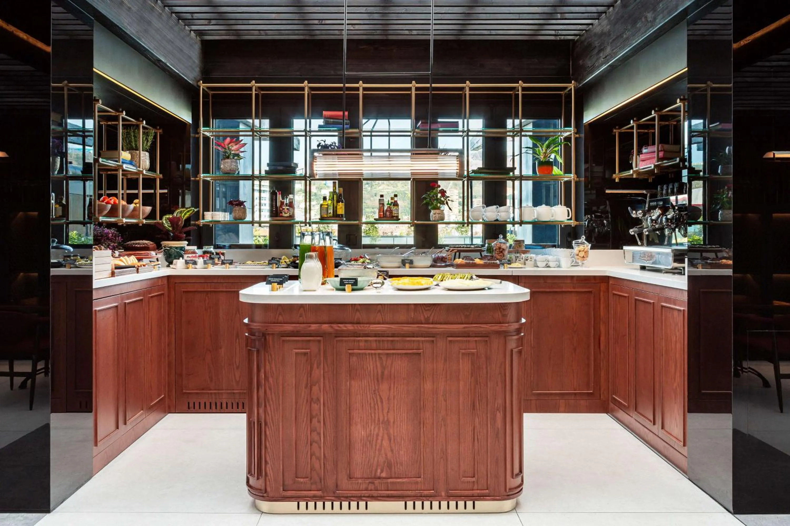 Breakfast in Radisson Collection Bilbao