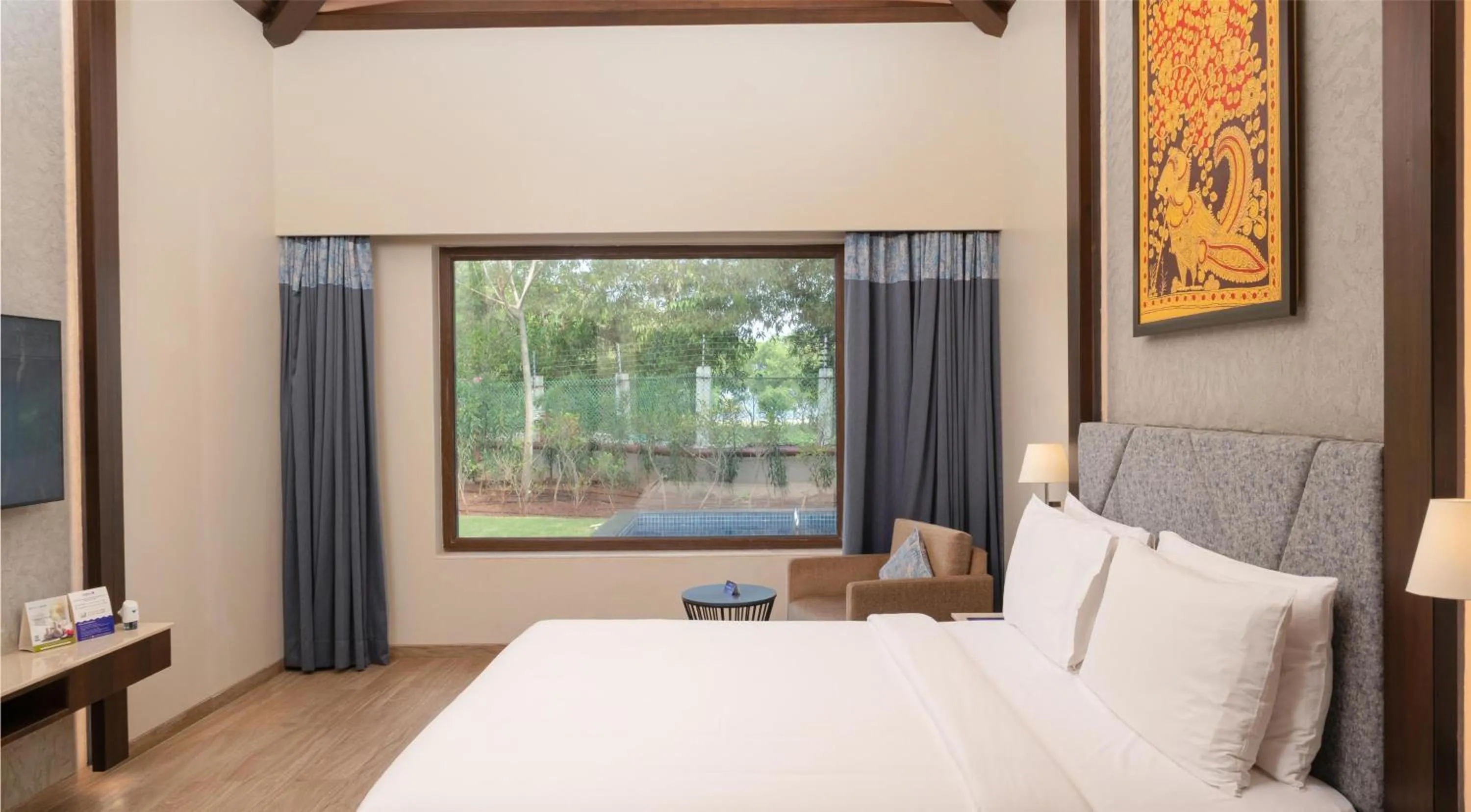 Bedroom, Bed in Radisson Blu Resort Visakhapatnam