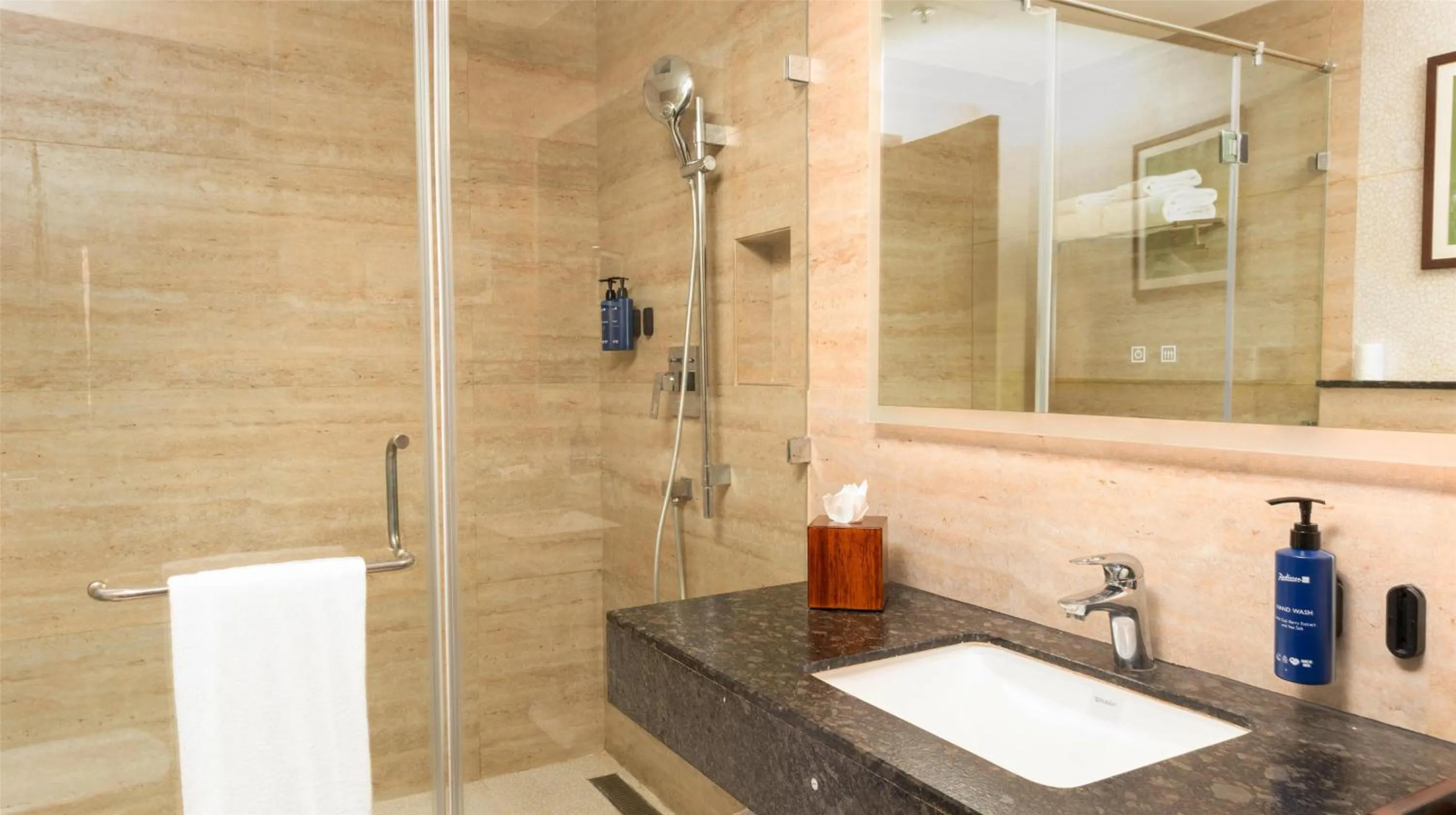 Bathroom in Radisson Blu Resort Visakhapatnam