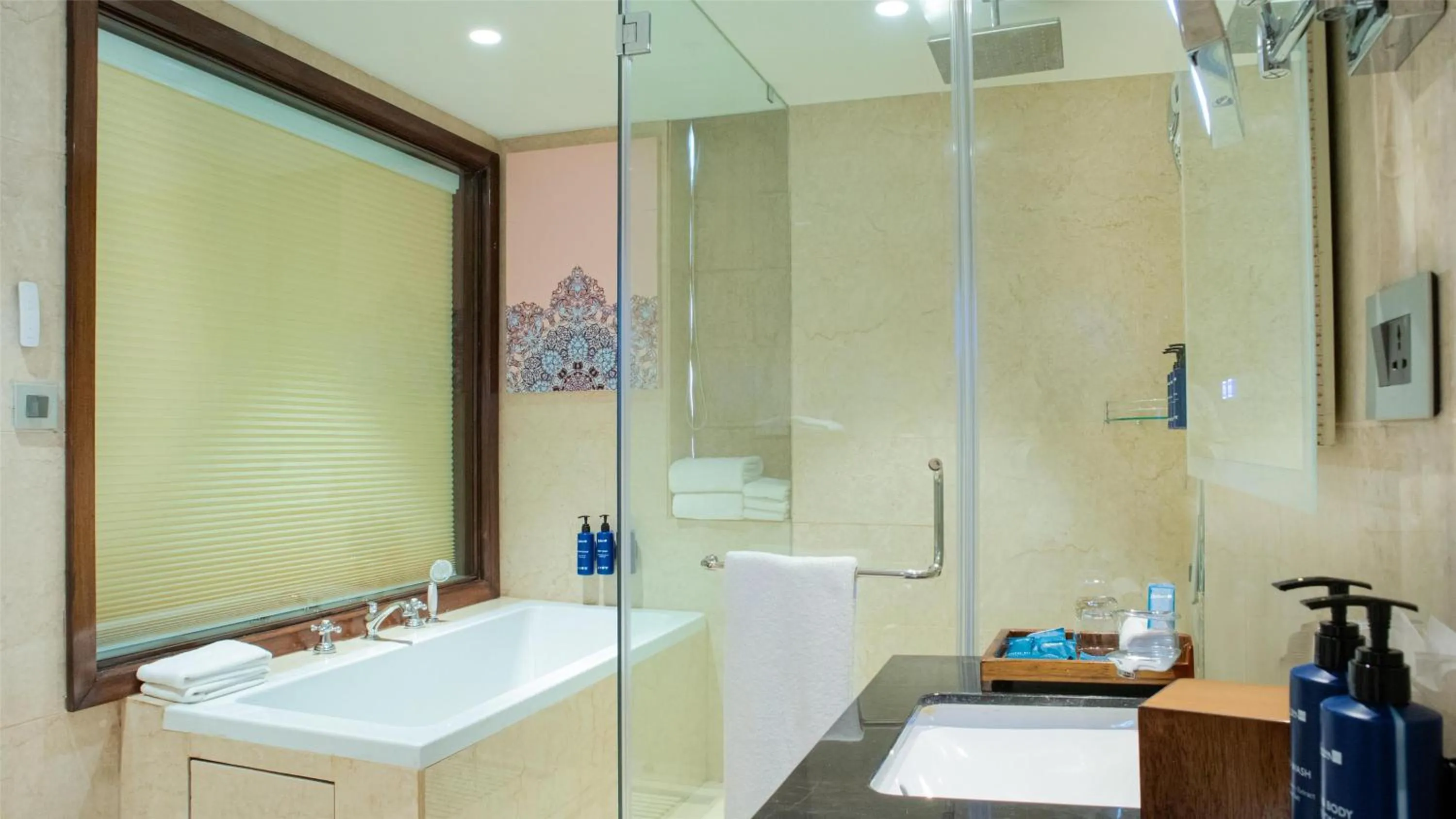 Bathroom in Radisson Blu Resort Visakhapatnam