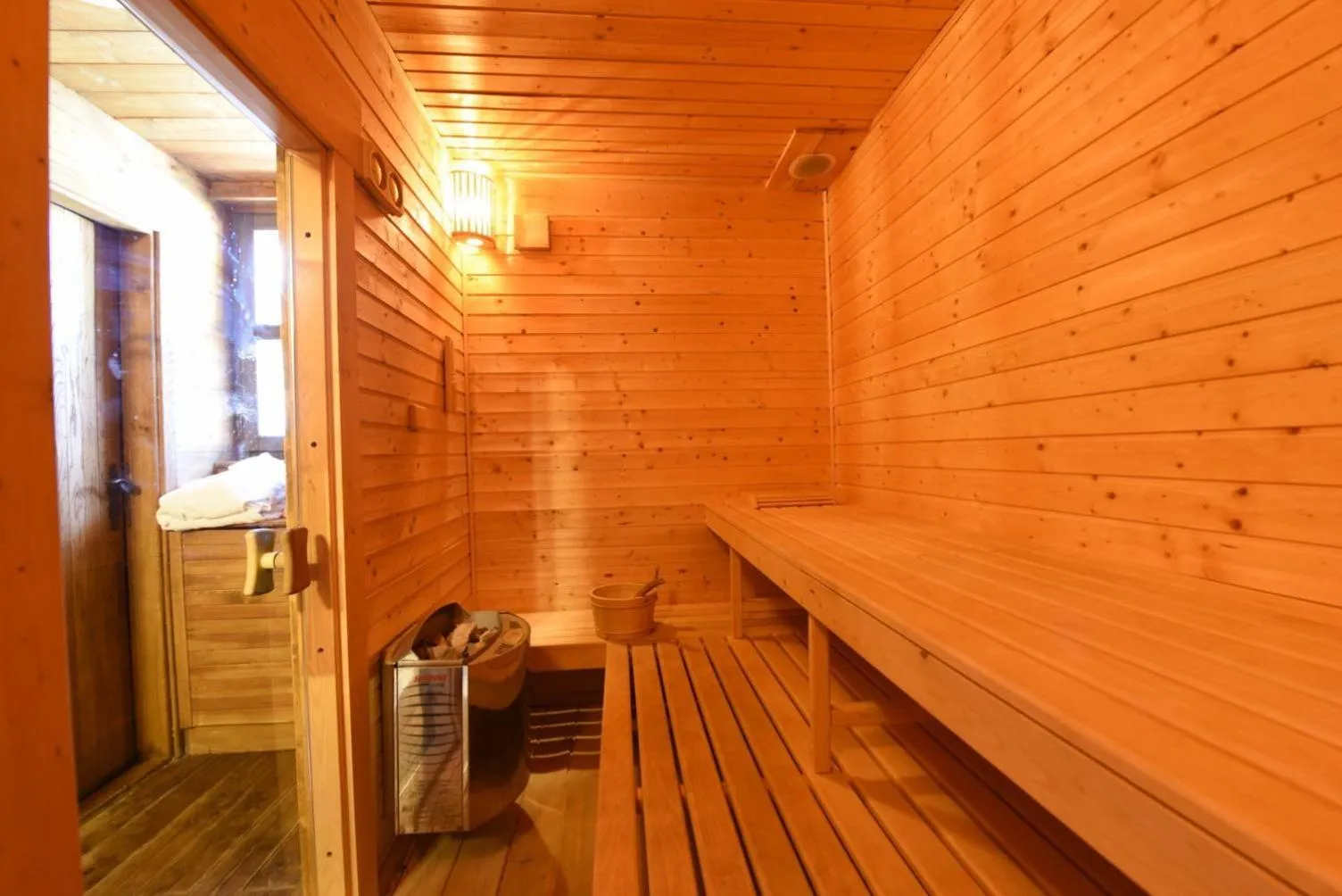 Sauna in Lakeside Hotel Plitvice