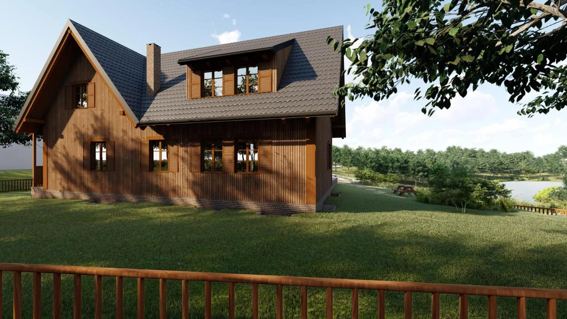 Property building in Lakeside Hotel Plitvice