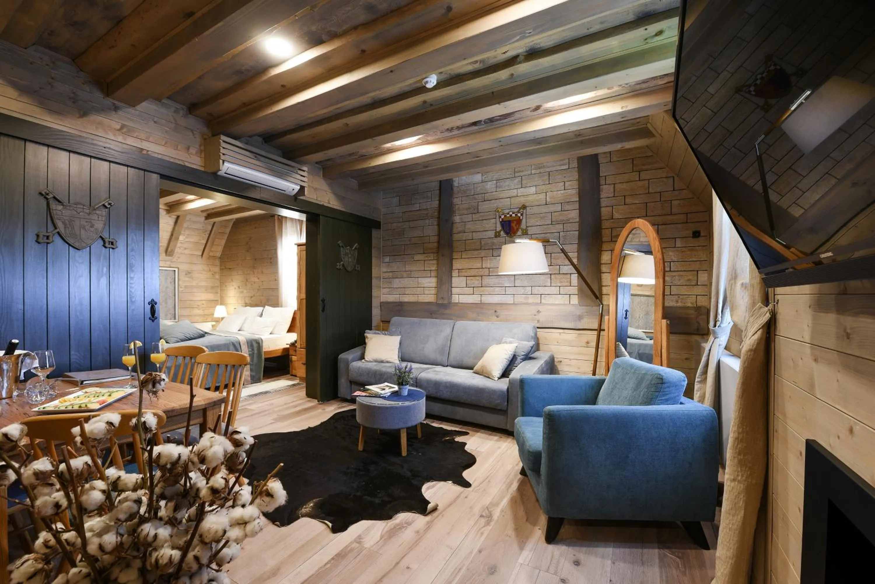 Living room in Lakeside Hotel Plitvice