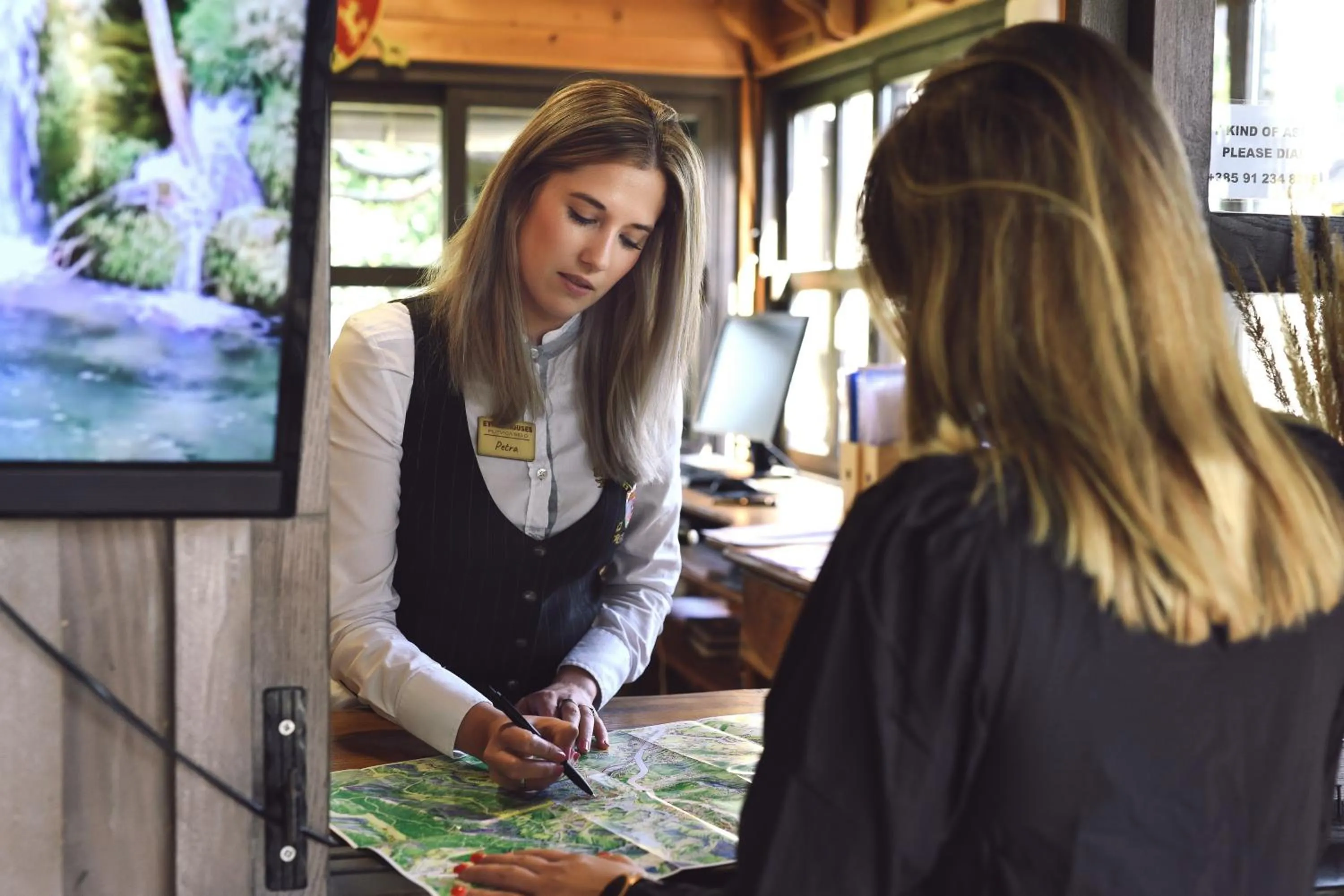 People in Lakeside Hotel Plitvice