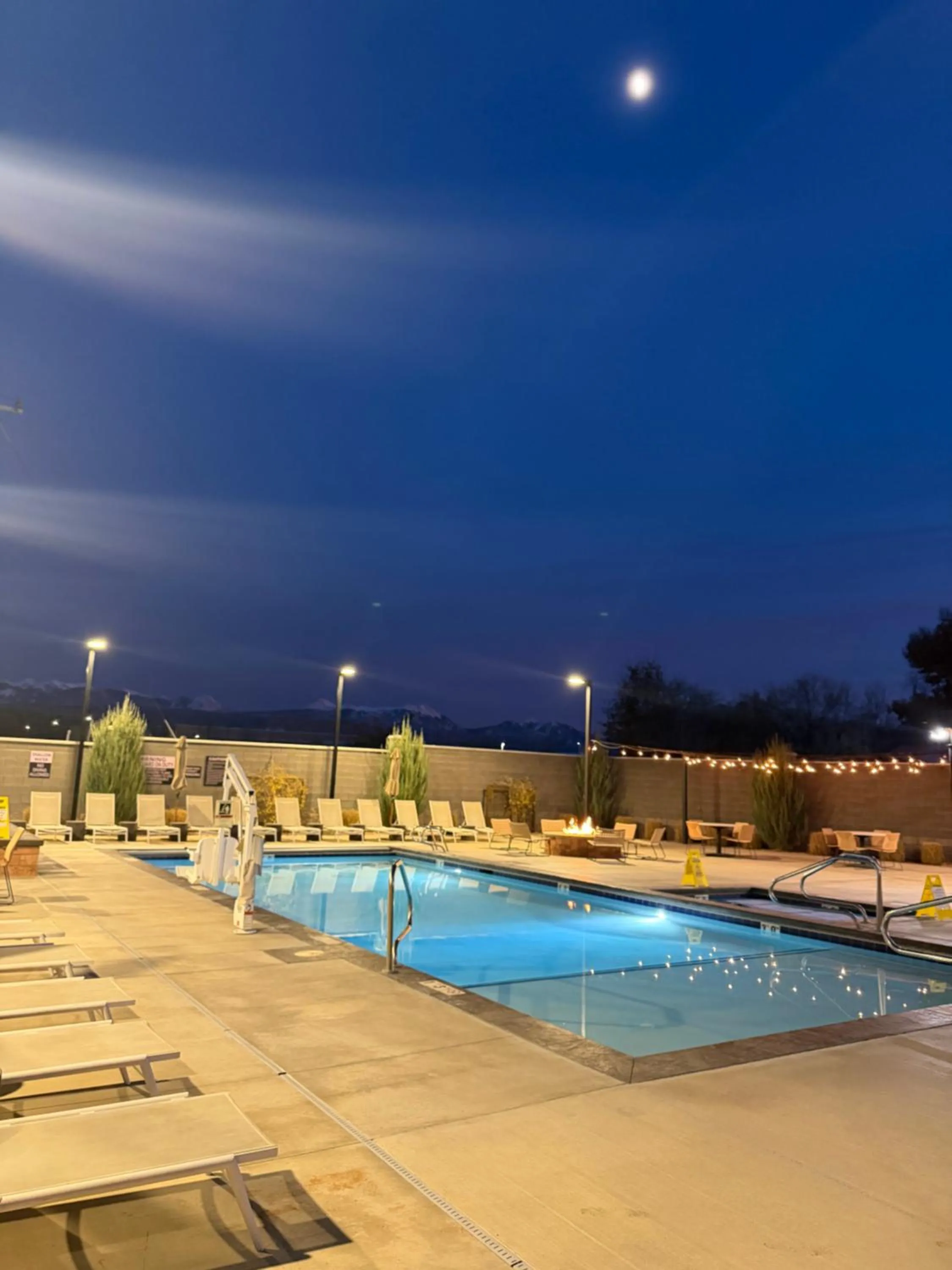 Swimming pool in Gravity Haus Moab