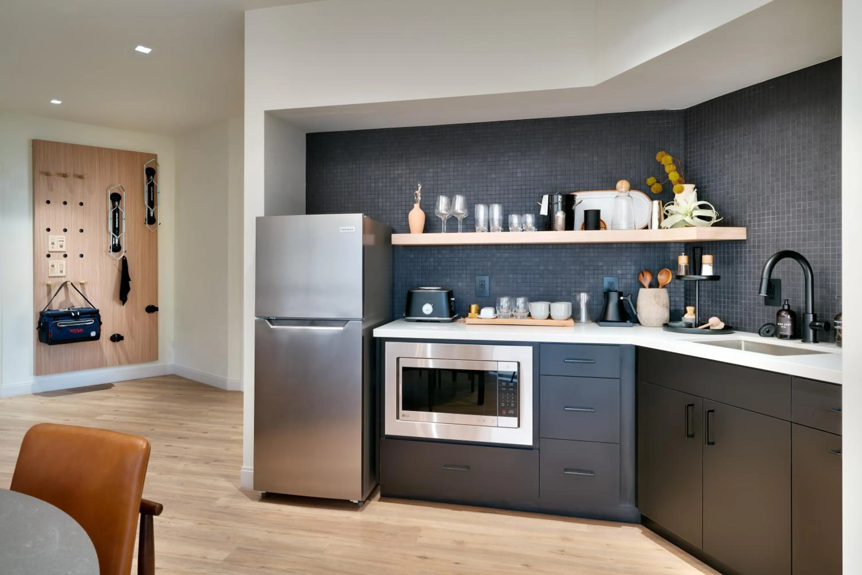 kitchen in Gravity Haus Moab