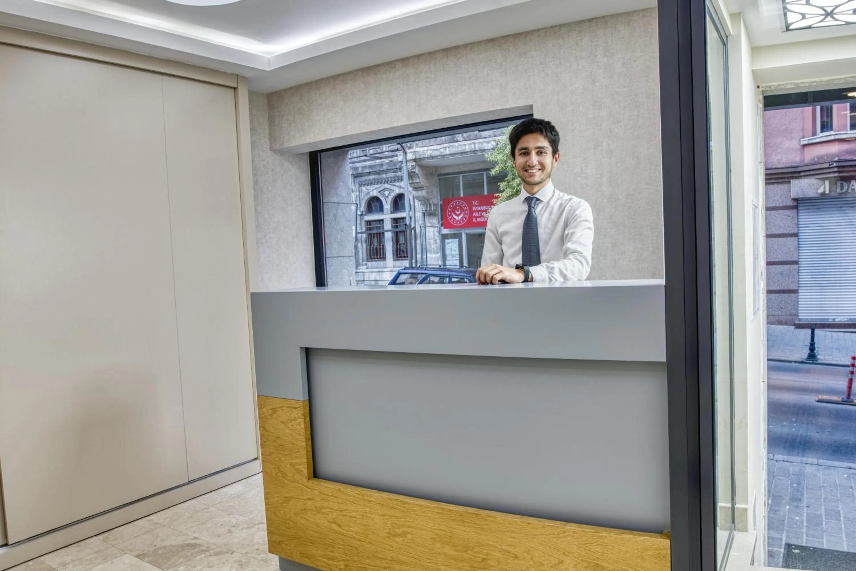 Lobby or reception in Florina Hotel