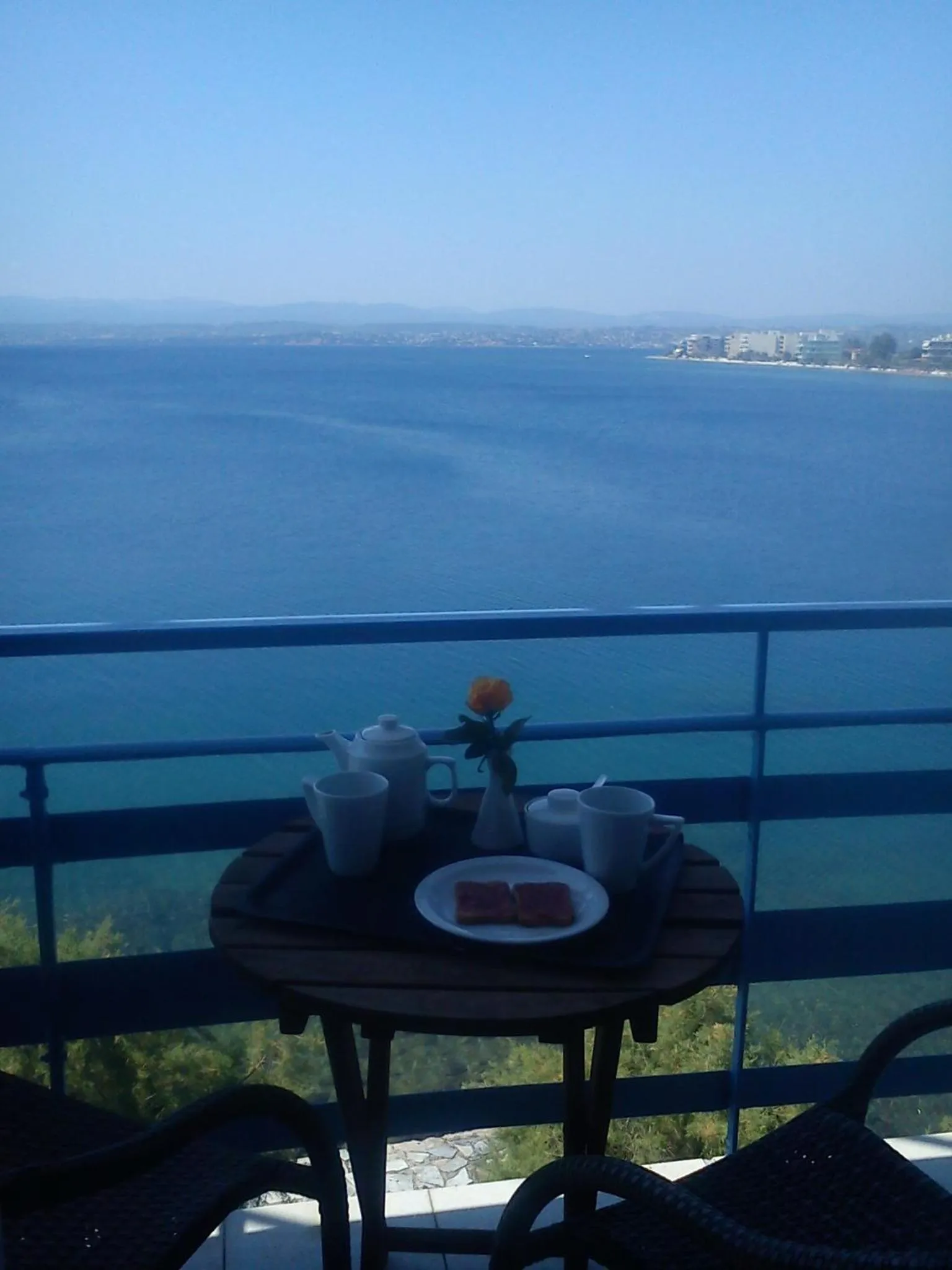 Sea view in Hotel Lefkadi