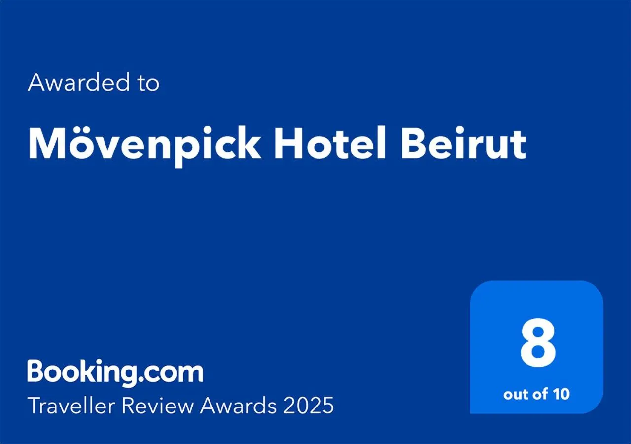 Certificate/Award in Mövenpick Hotel Beirut