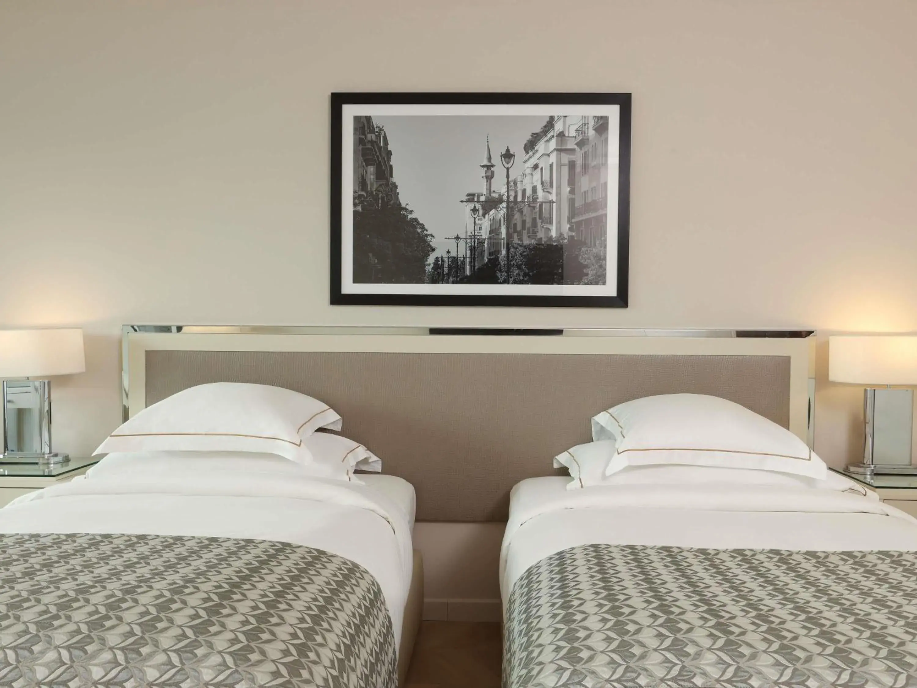 Executive Twin Room in Mövenpick Hotel Beirut Executive Twin Room in Mövenpick Hotel Beirut