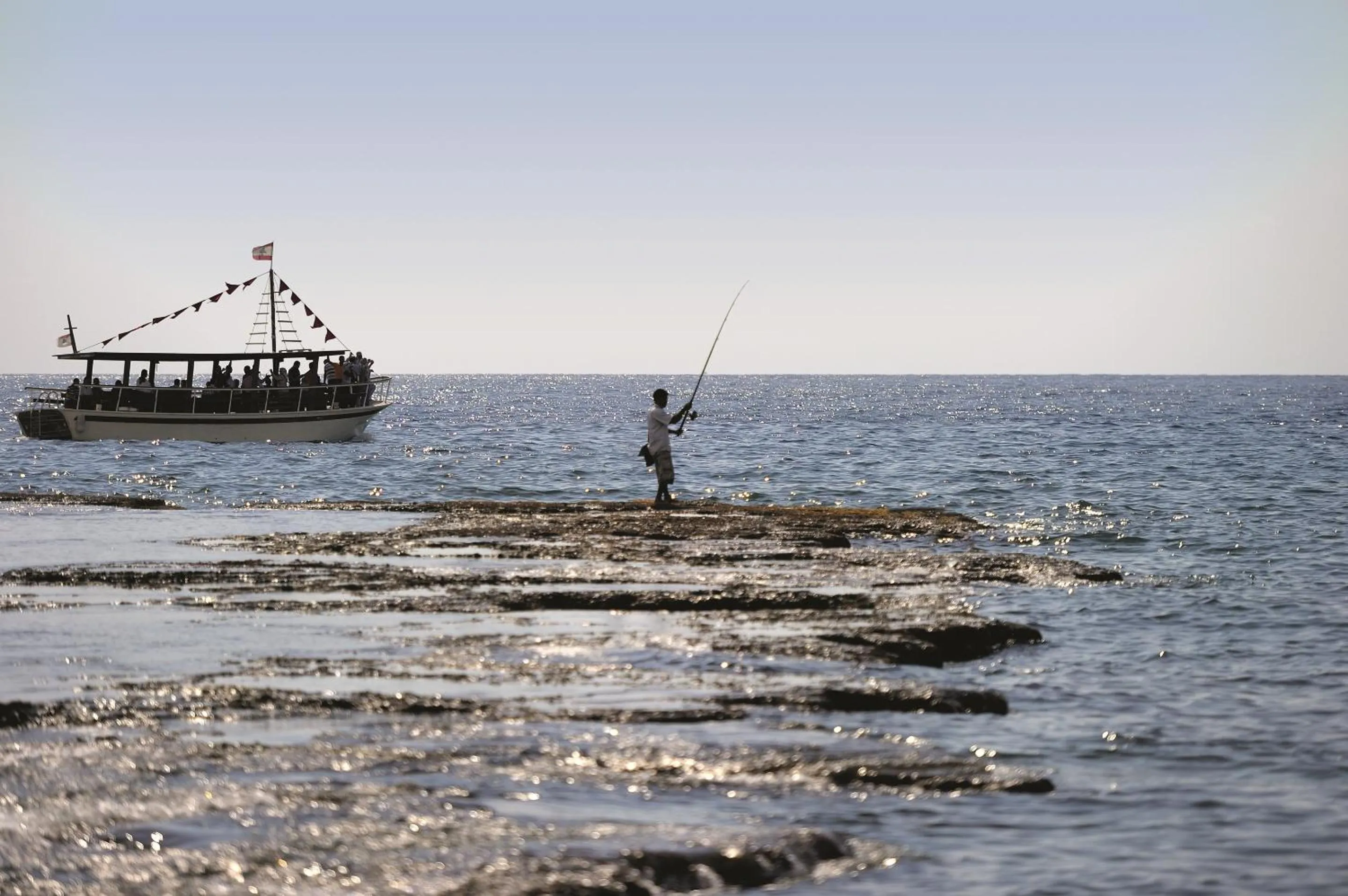 Beach in Mövenpick Hotel Beirut