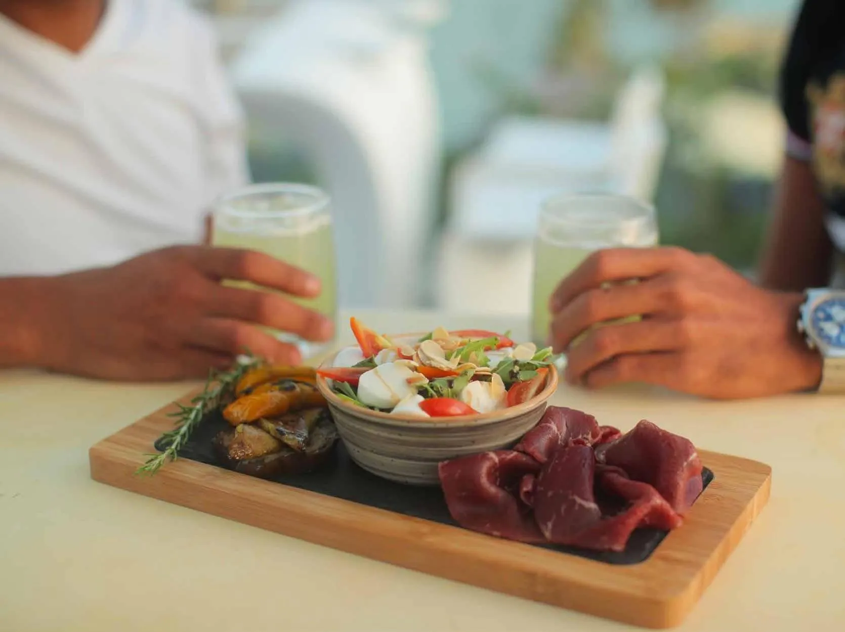 Food and drinks in Mövenpick Hotel Beirut