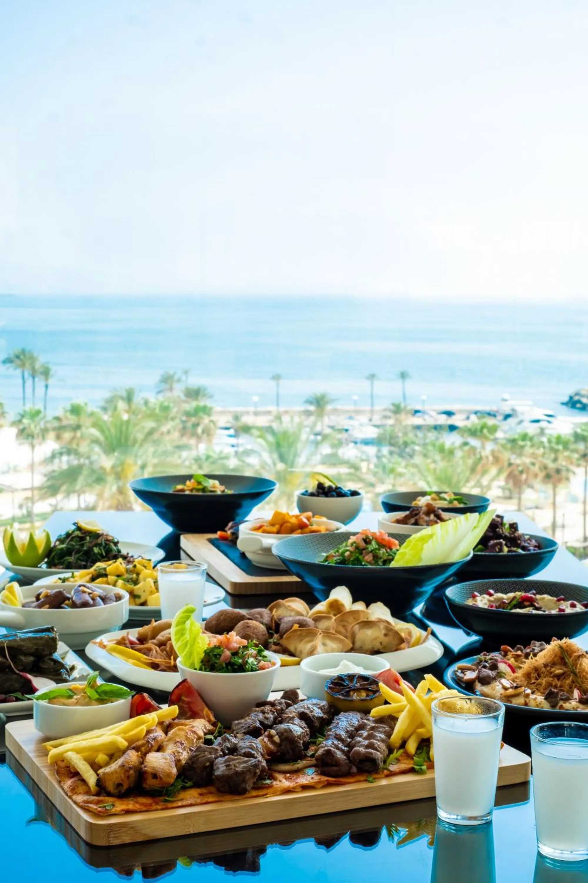 Food in Mövenpick Hotel Beirut