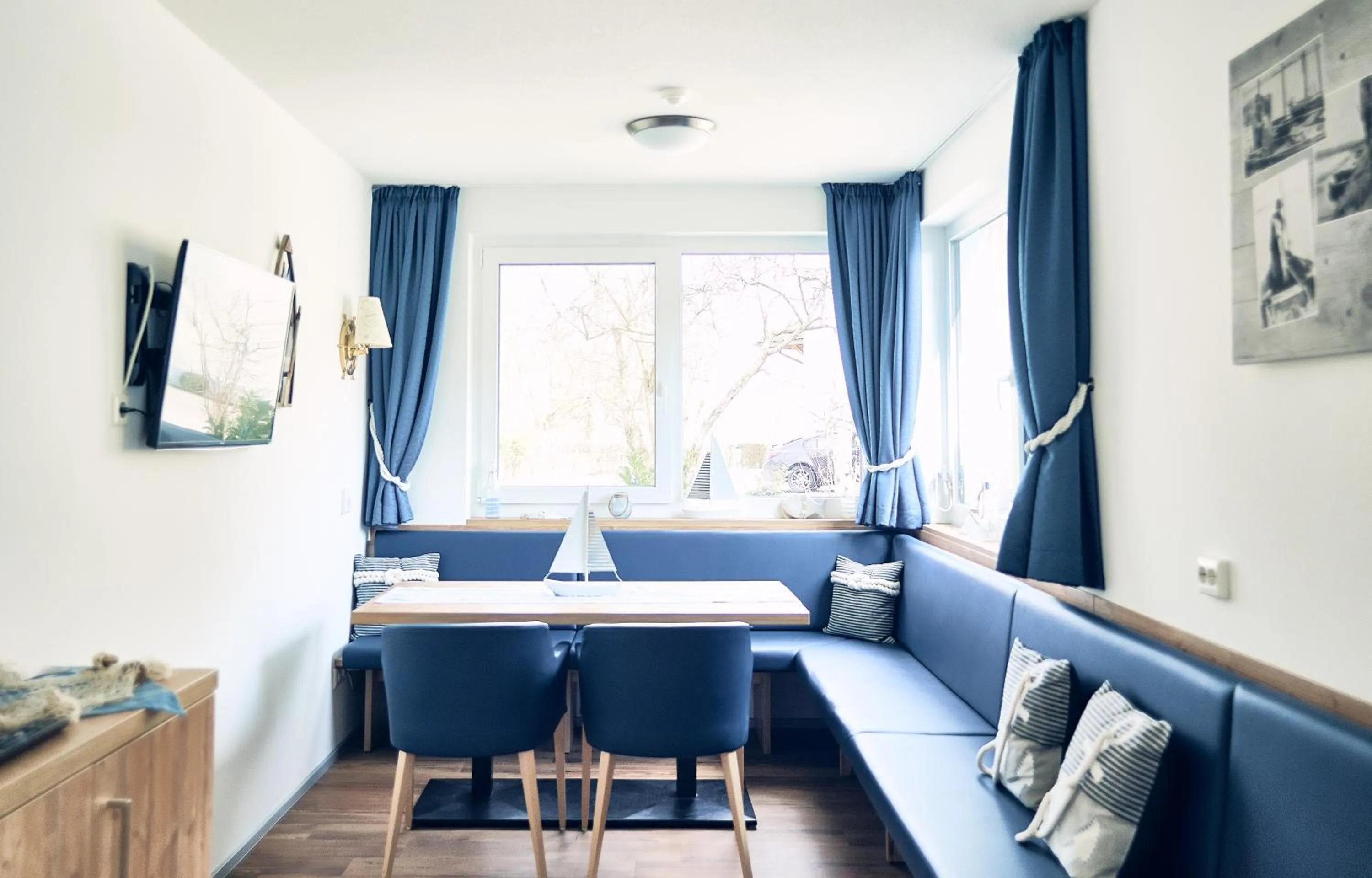 Seating area in Gasthaus Schiff