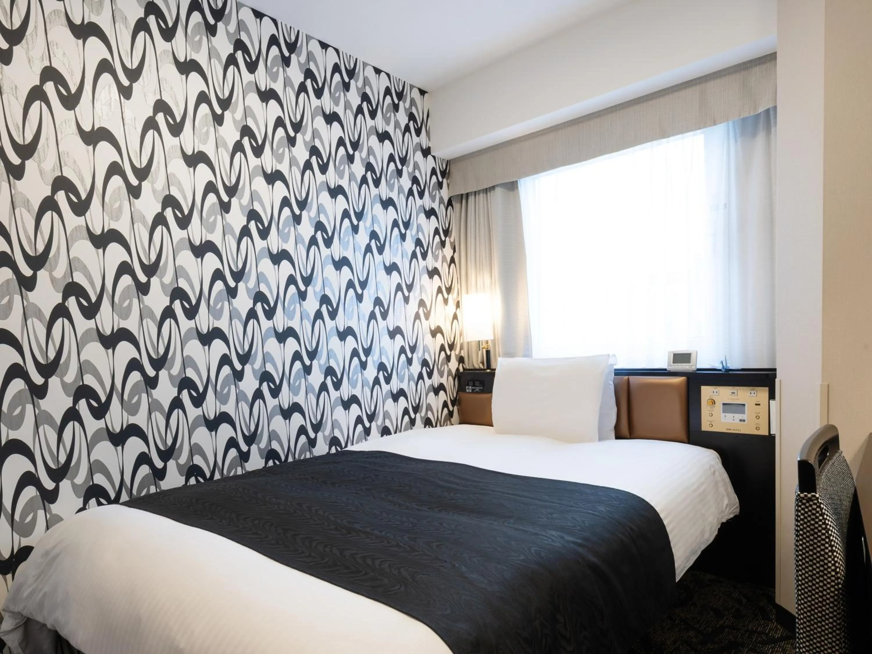 Photo of the whole room, Bed in APA Hotel Kintetsu-Nara Ekimae