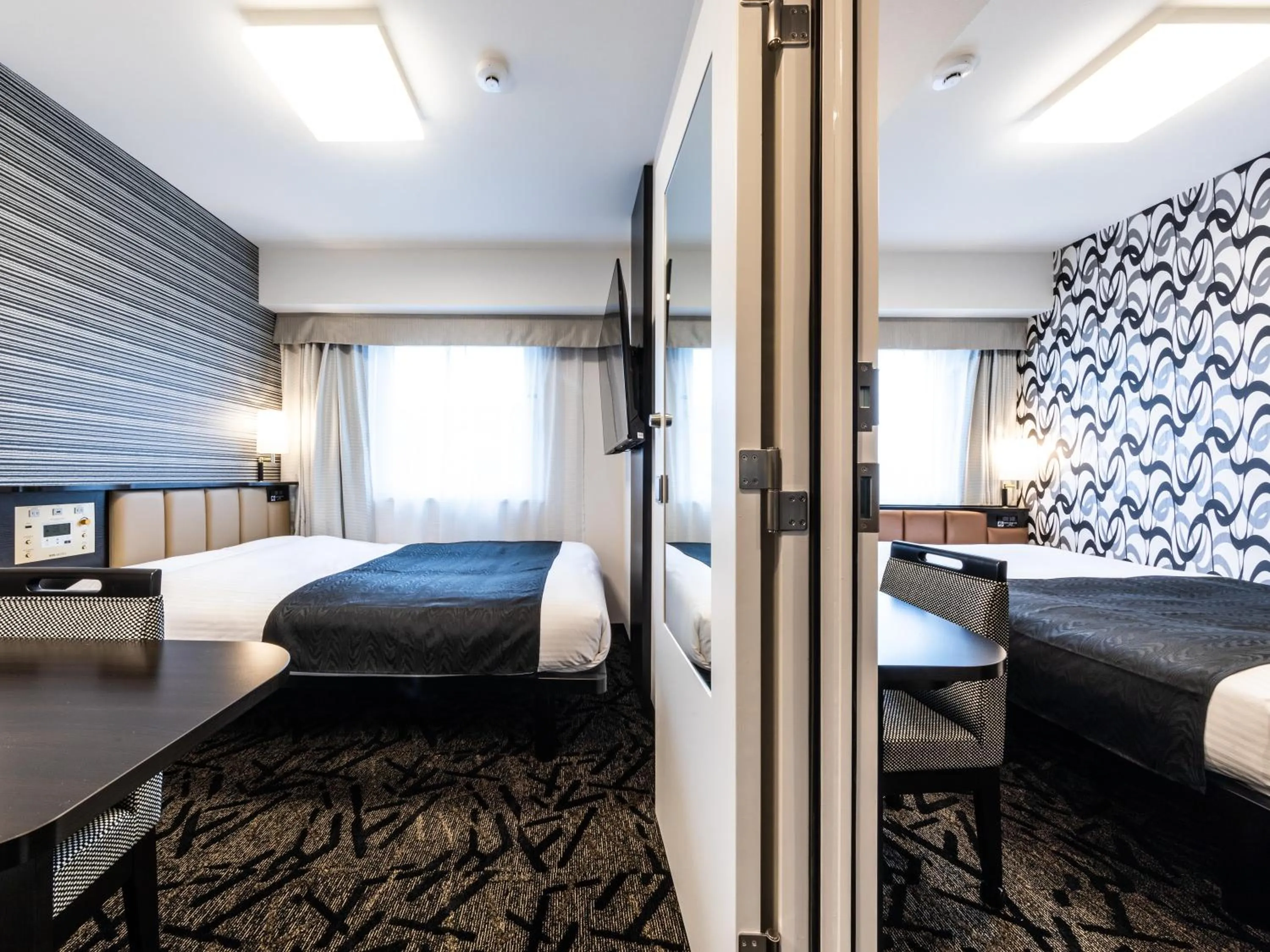 Bed in APA Hotel Kintetsu-Nara Ekimae