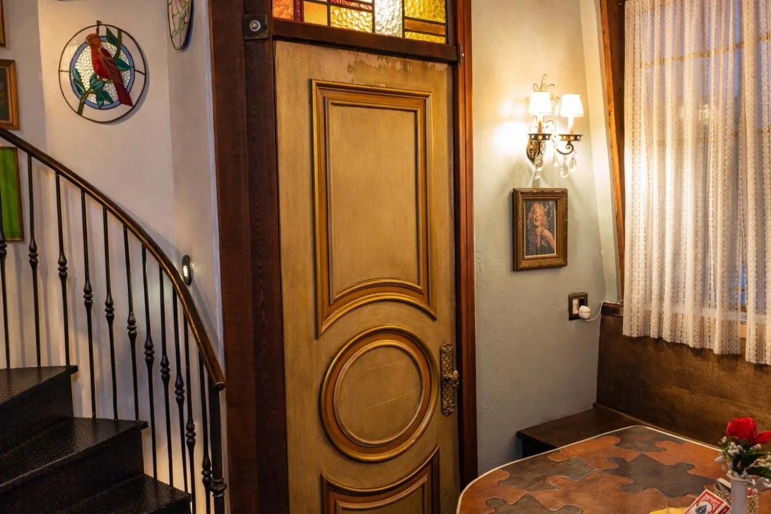 Dining area in The Rosemary