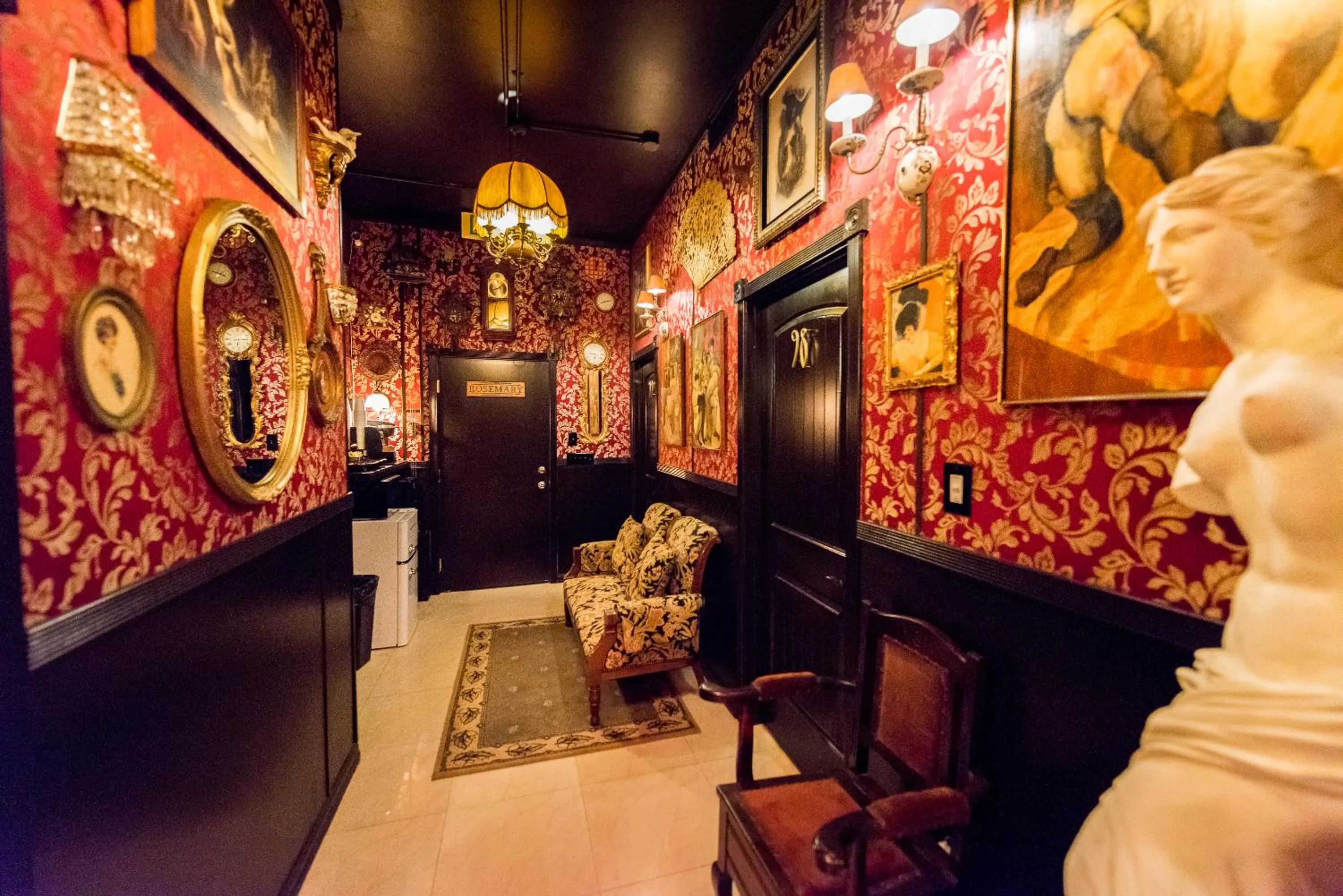 Decorative detail in The Rosemary