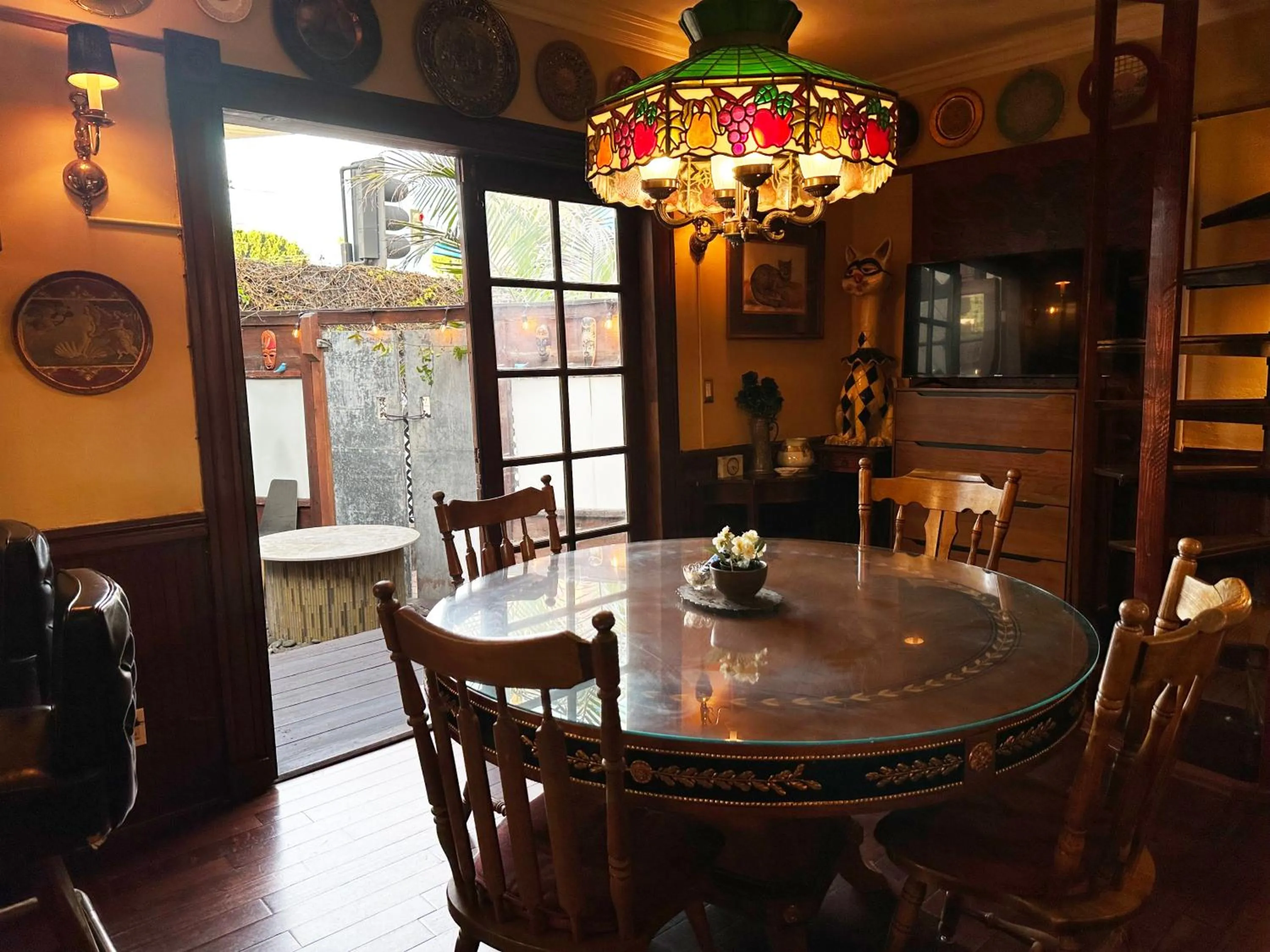 Dining area in The Rosemary