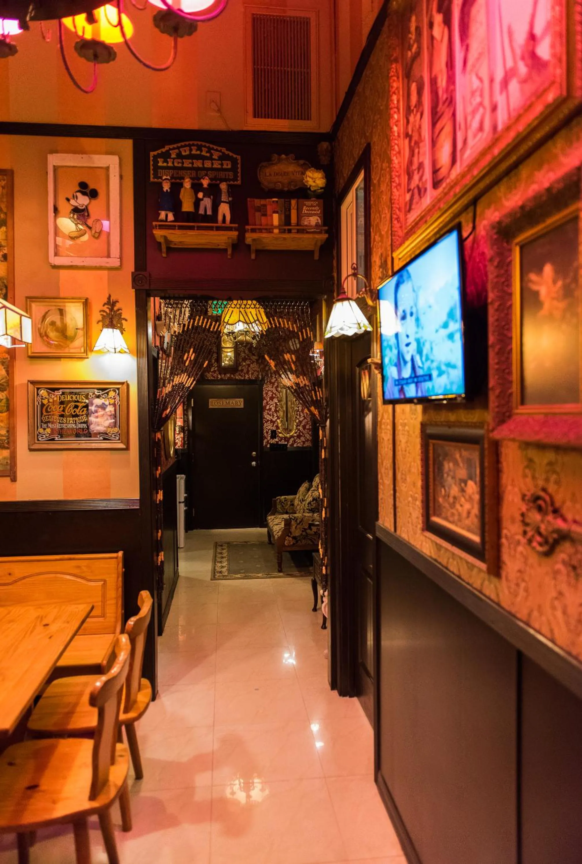 Decorative detail in The Rosemary