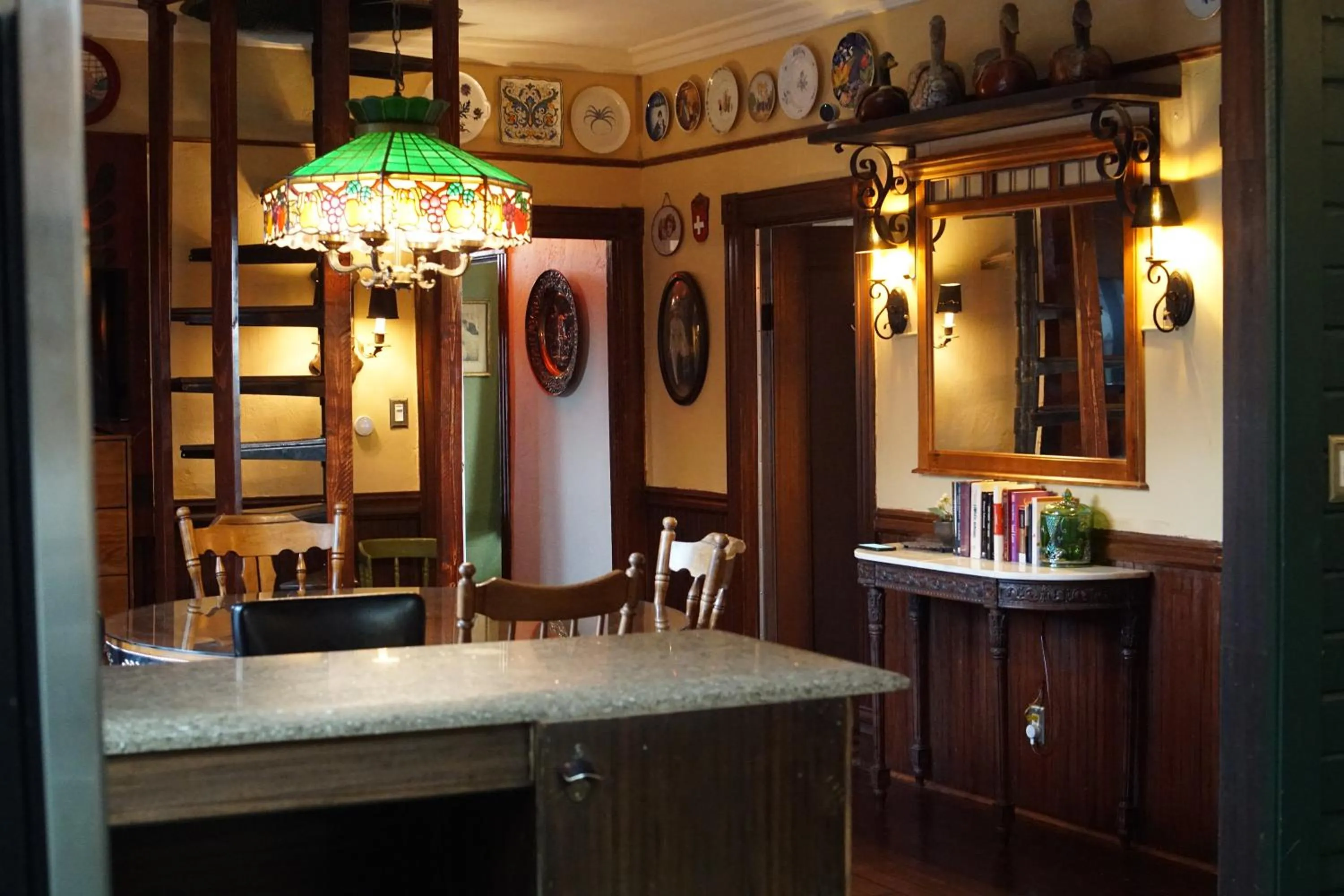 Dining area in The Rosemary