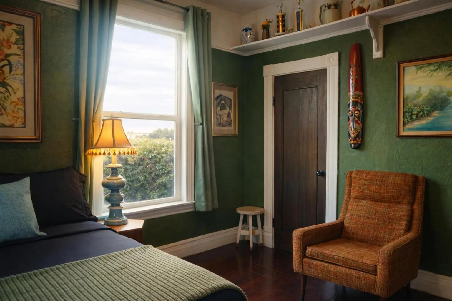 Bedroom, Bed in The Rosemary