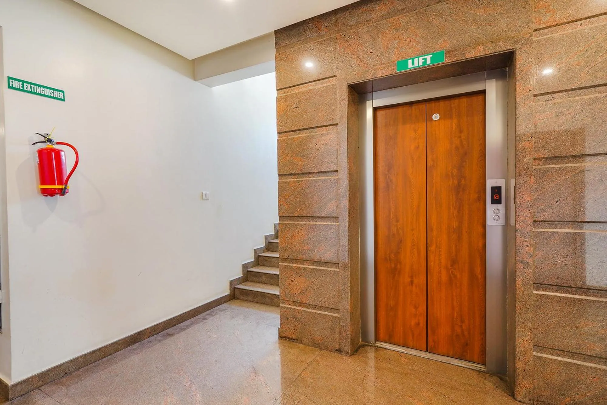 elevator in FabHotel The Prime - Nr Horamavu