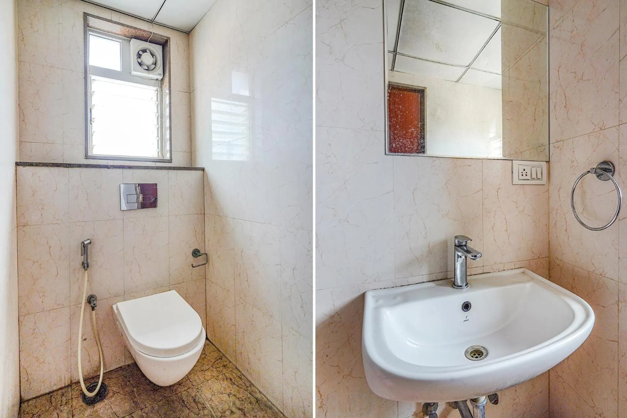 Bathroom in FabHotel The Prime - Nr Horamavu