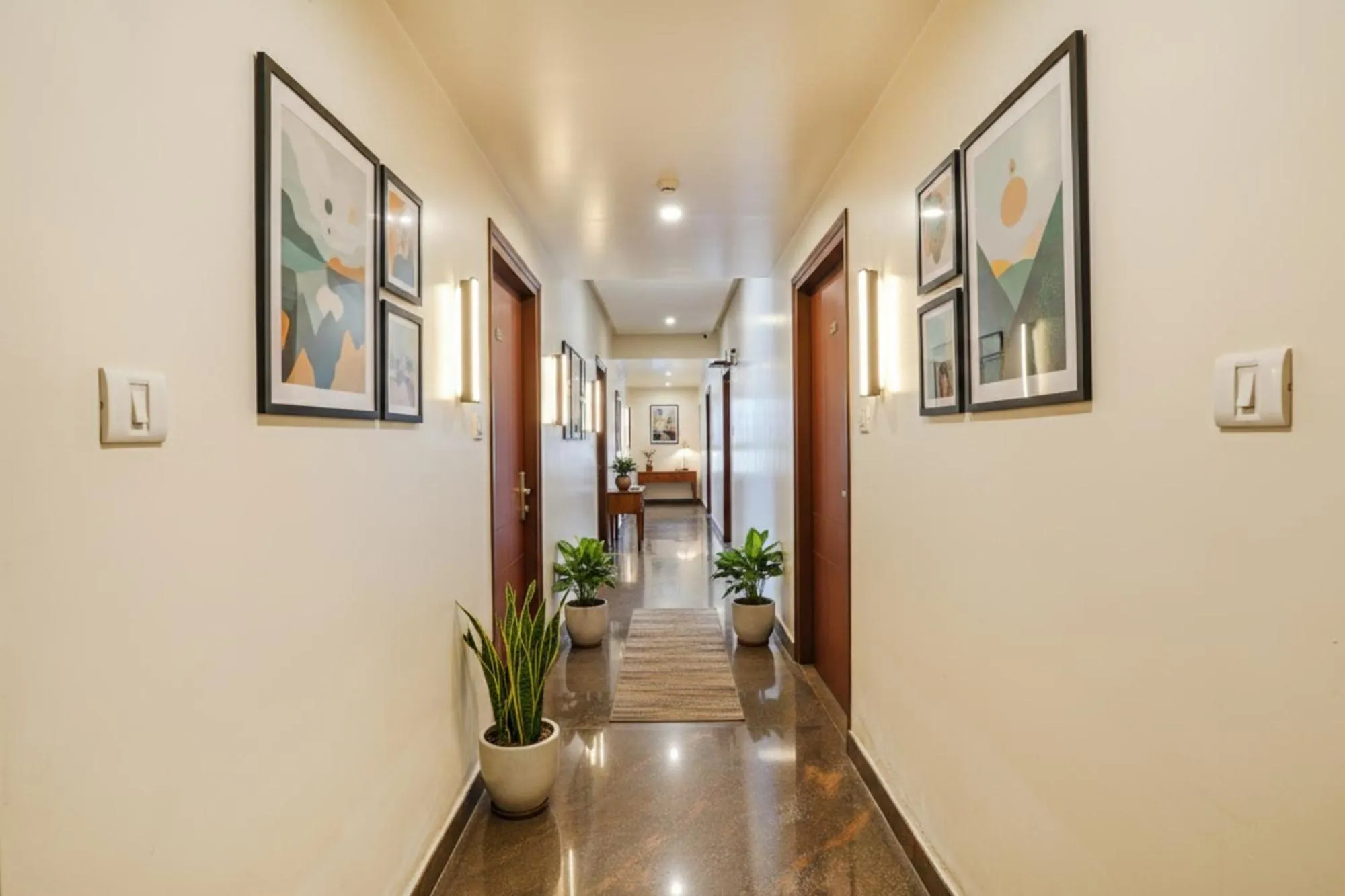 Lobby or reception in FabHotel The Prime - Nr Horamavu