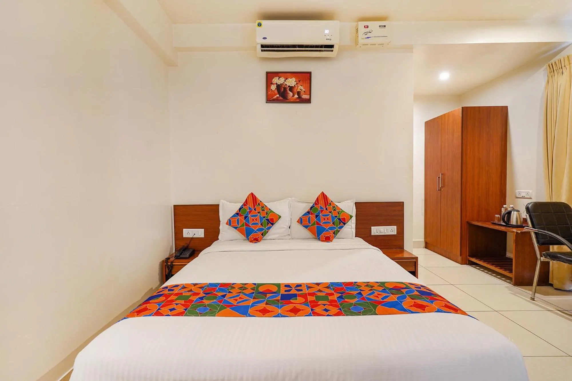 Bed in FabHotel The Prime - Nr Horamavu