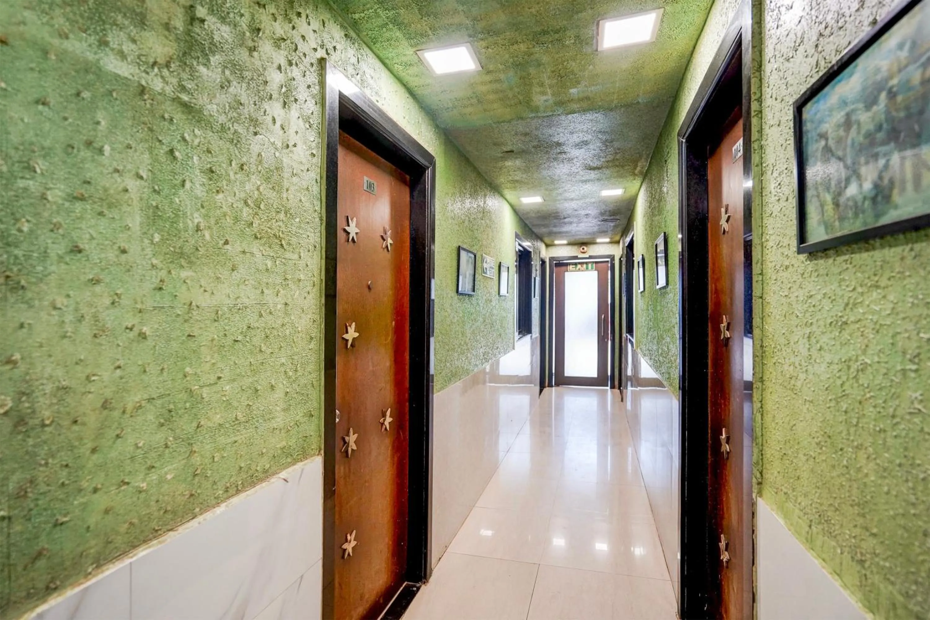 Lobby or reception in Hotel O The Om Sai Residency