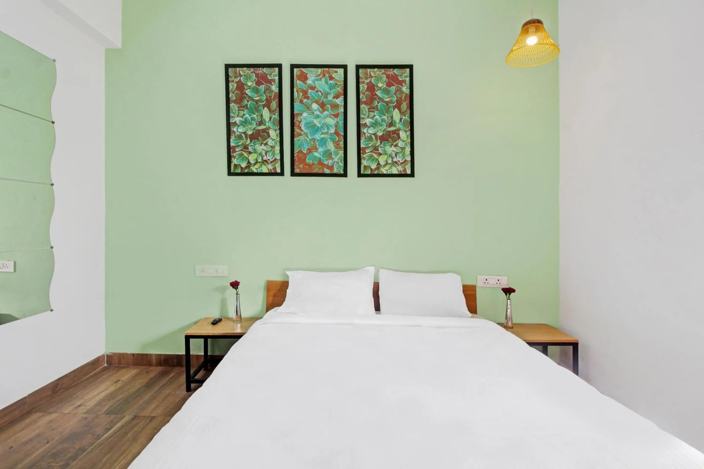 Bedroom, Bed in Collection O Shining Suites Near Erragadda Metro Station