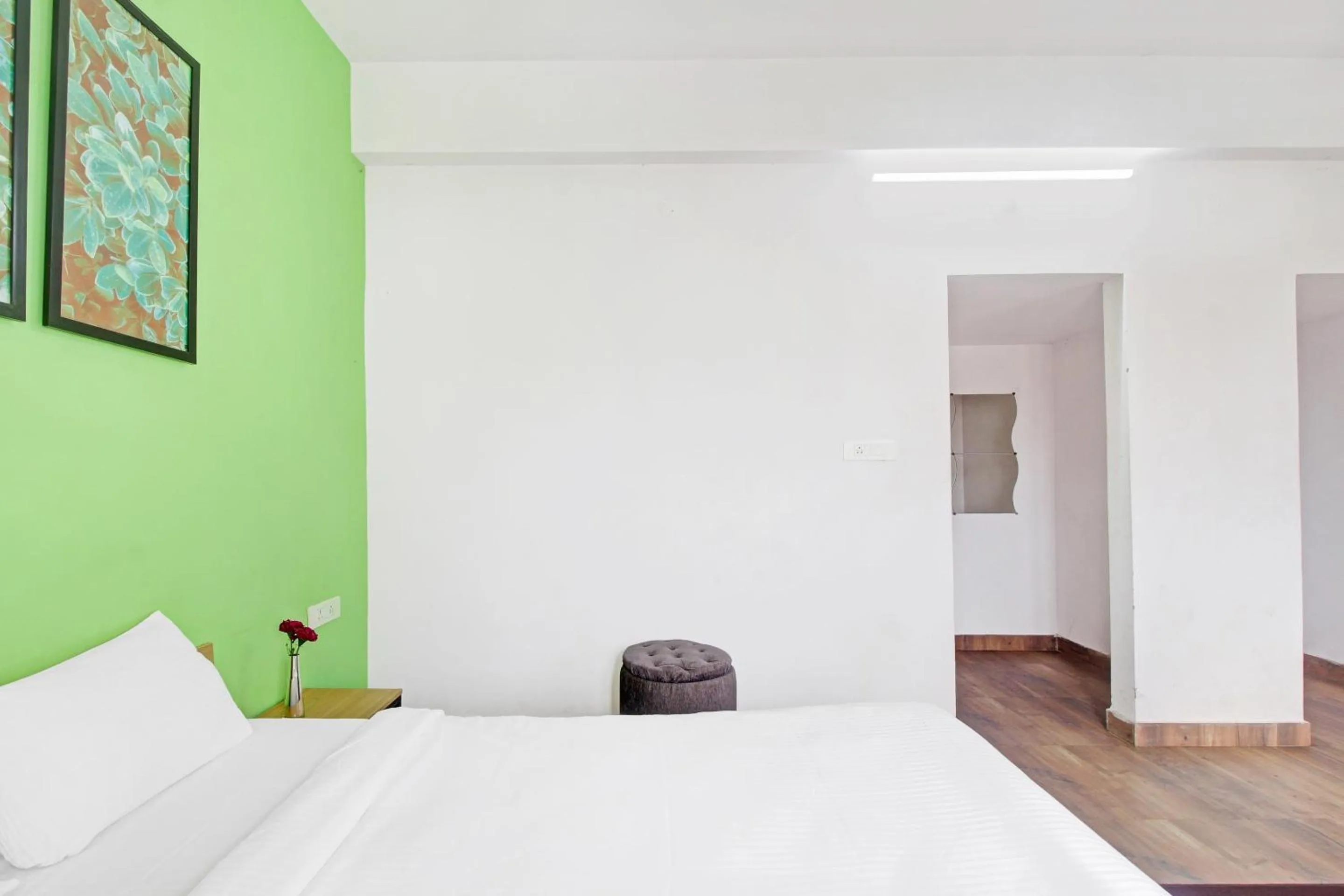 Bedroom, Bed in Collection O Shining Suites Near Erragadda Metro Station