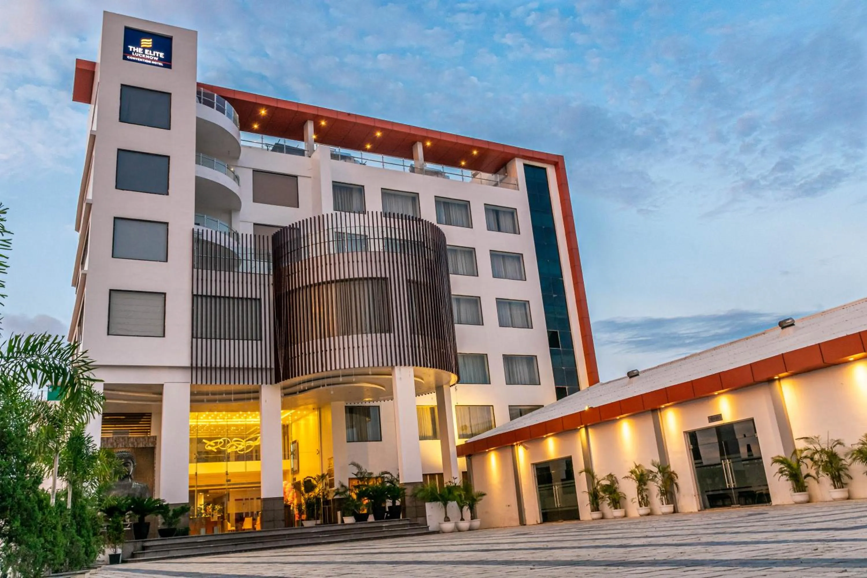 Property building in The Elite Lucknow Convention Hotel