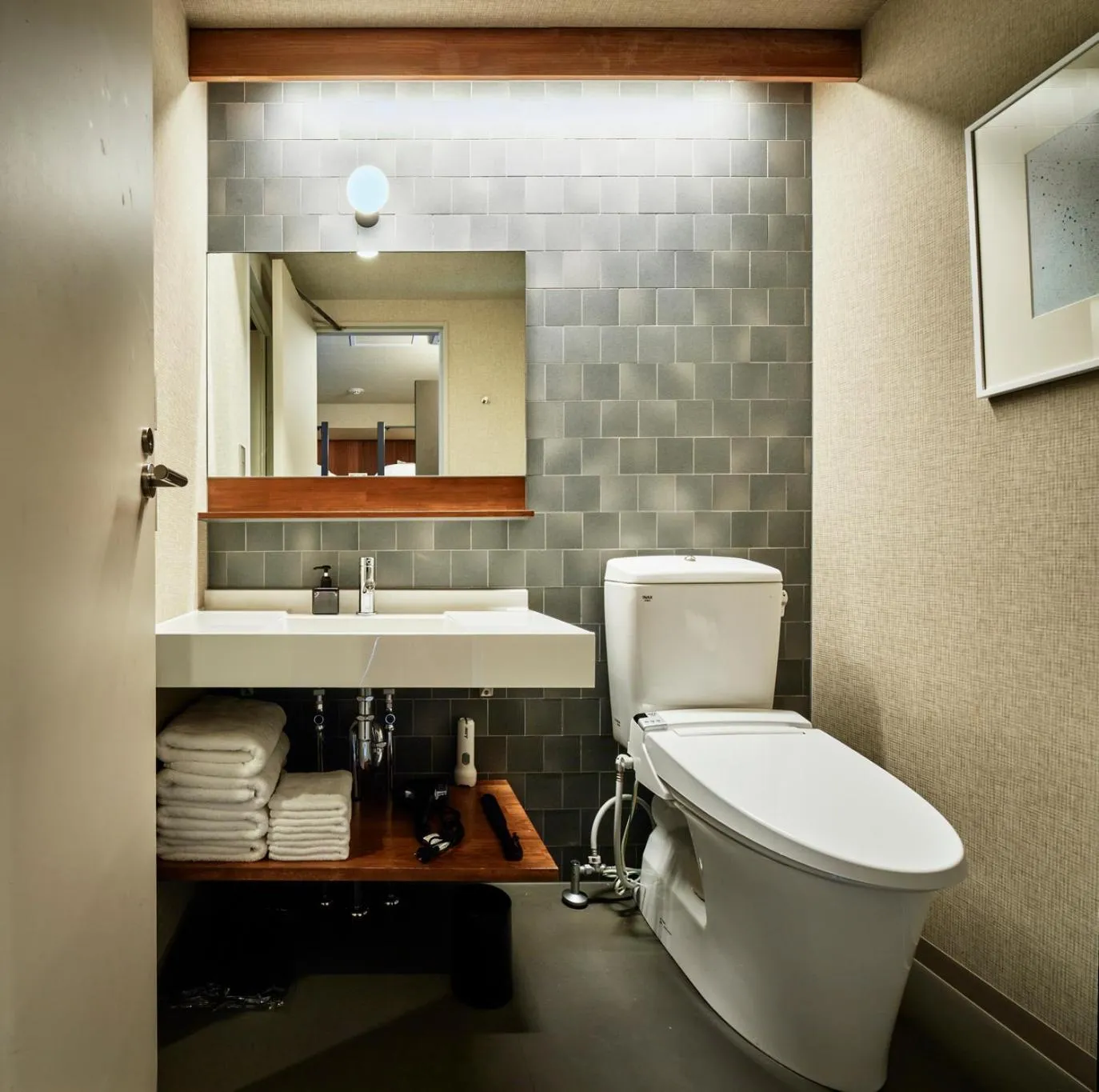 Toilet in &HOTEL HAKATA