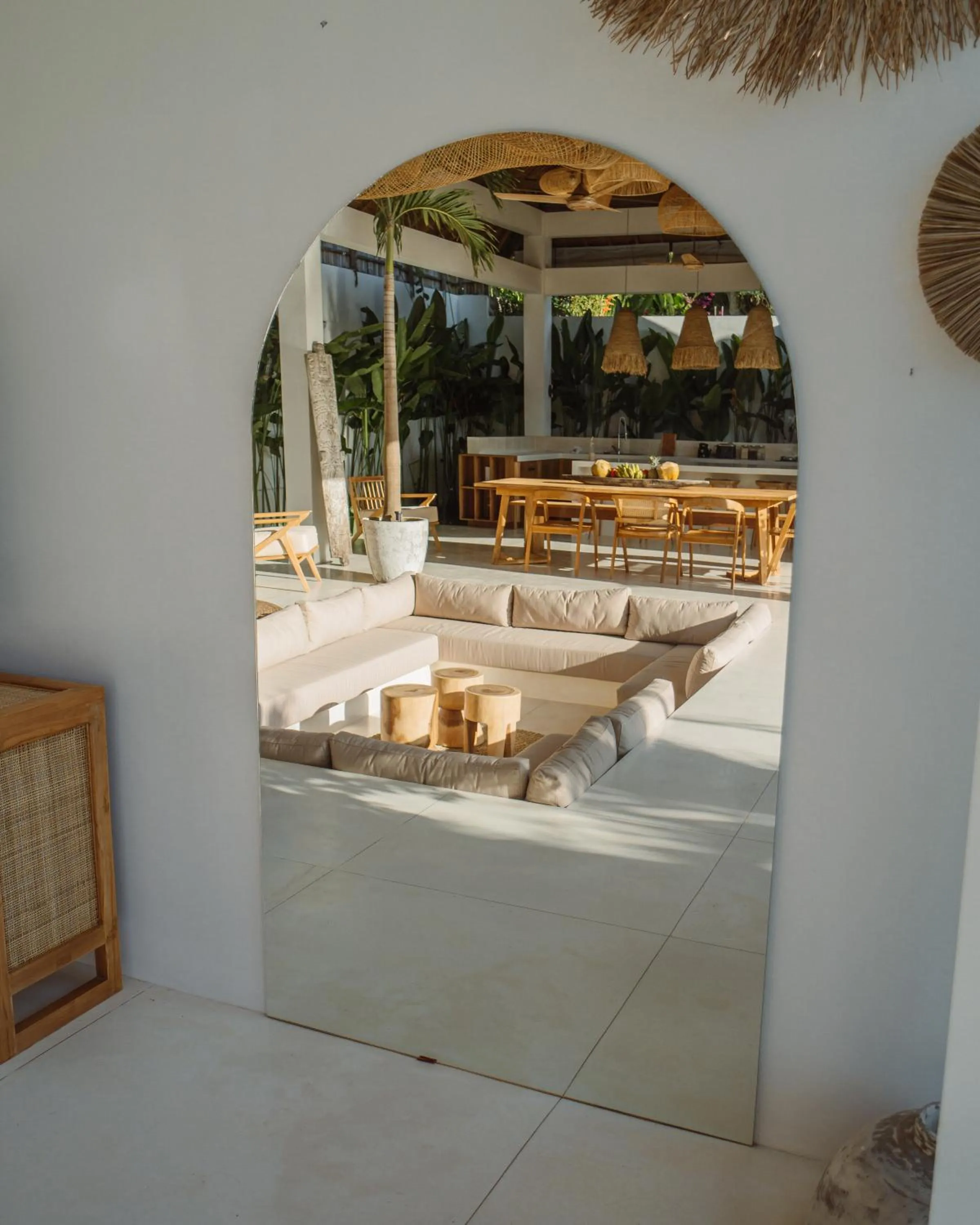 Decorative detail in MODJO Villas Bingin