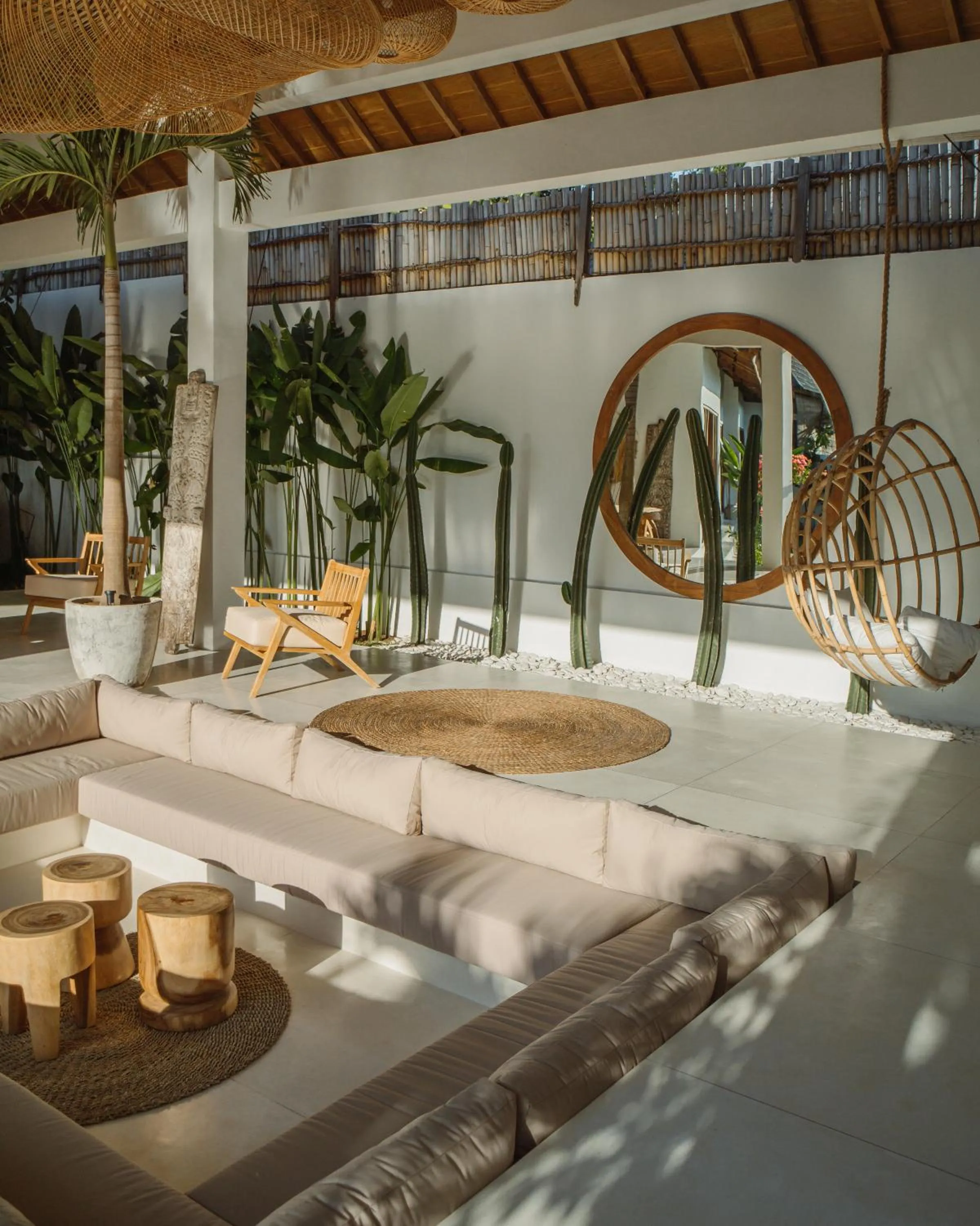 Living room in MODJO Villas Bingin