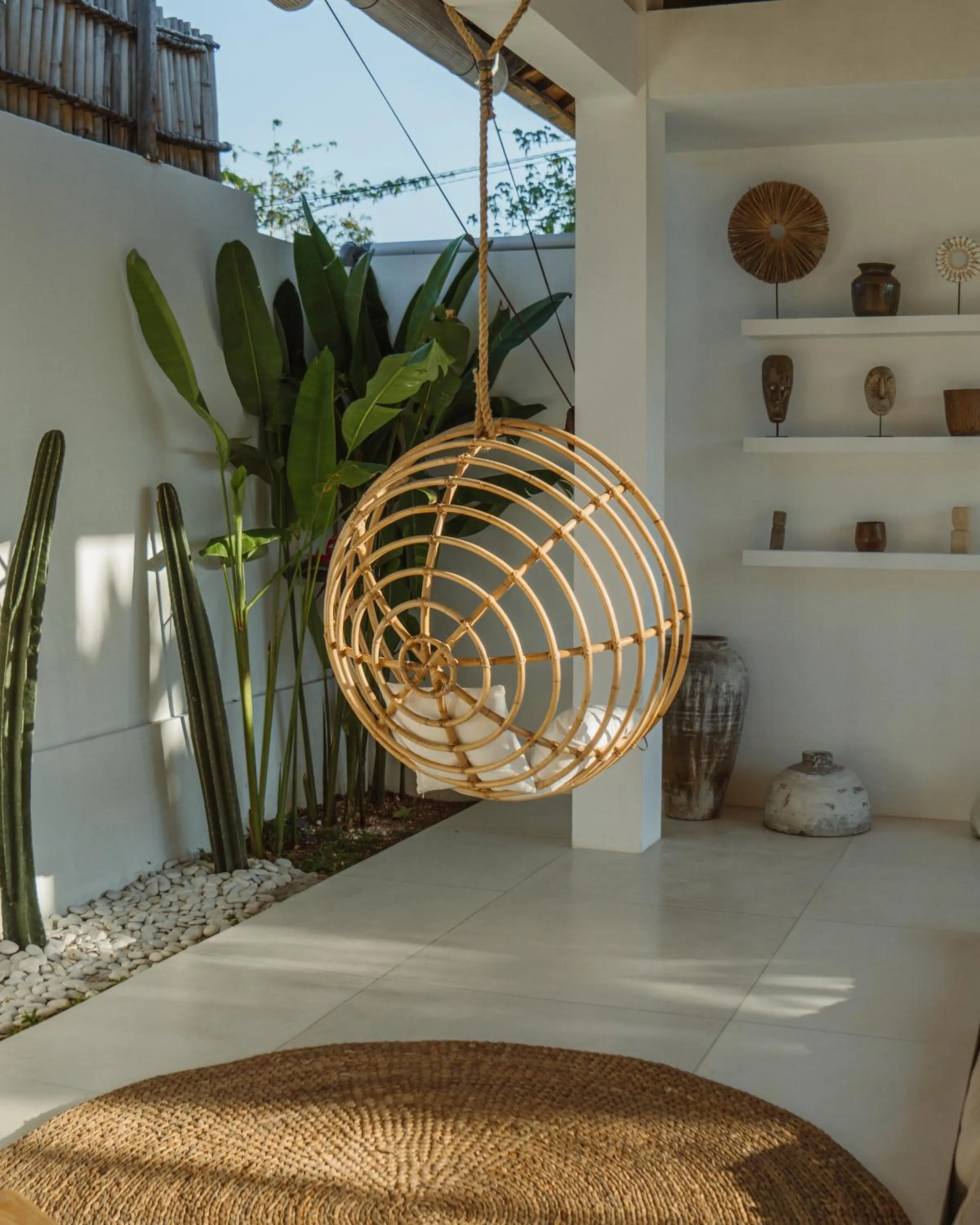 Decorative detail in MODJO Villas Bingin