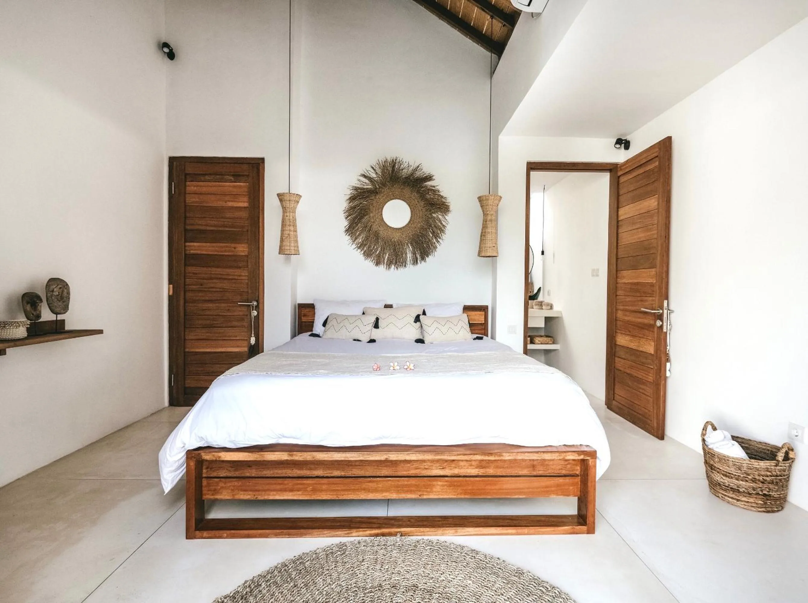 Bed in MODJO Villas Bingin